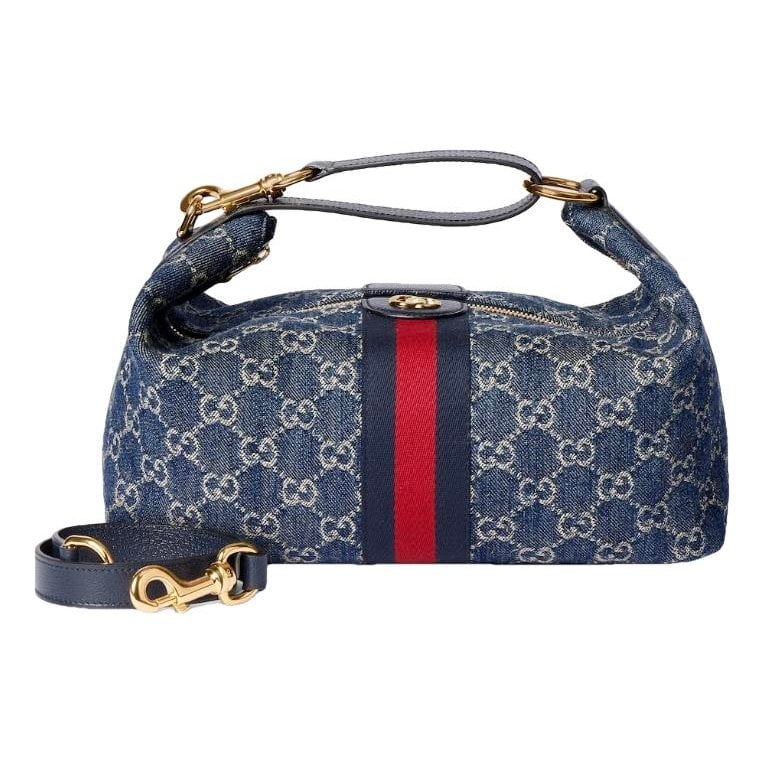Ophidia Flap Top Handle cloth handbag