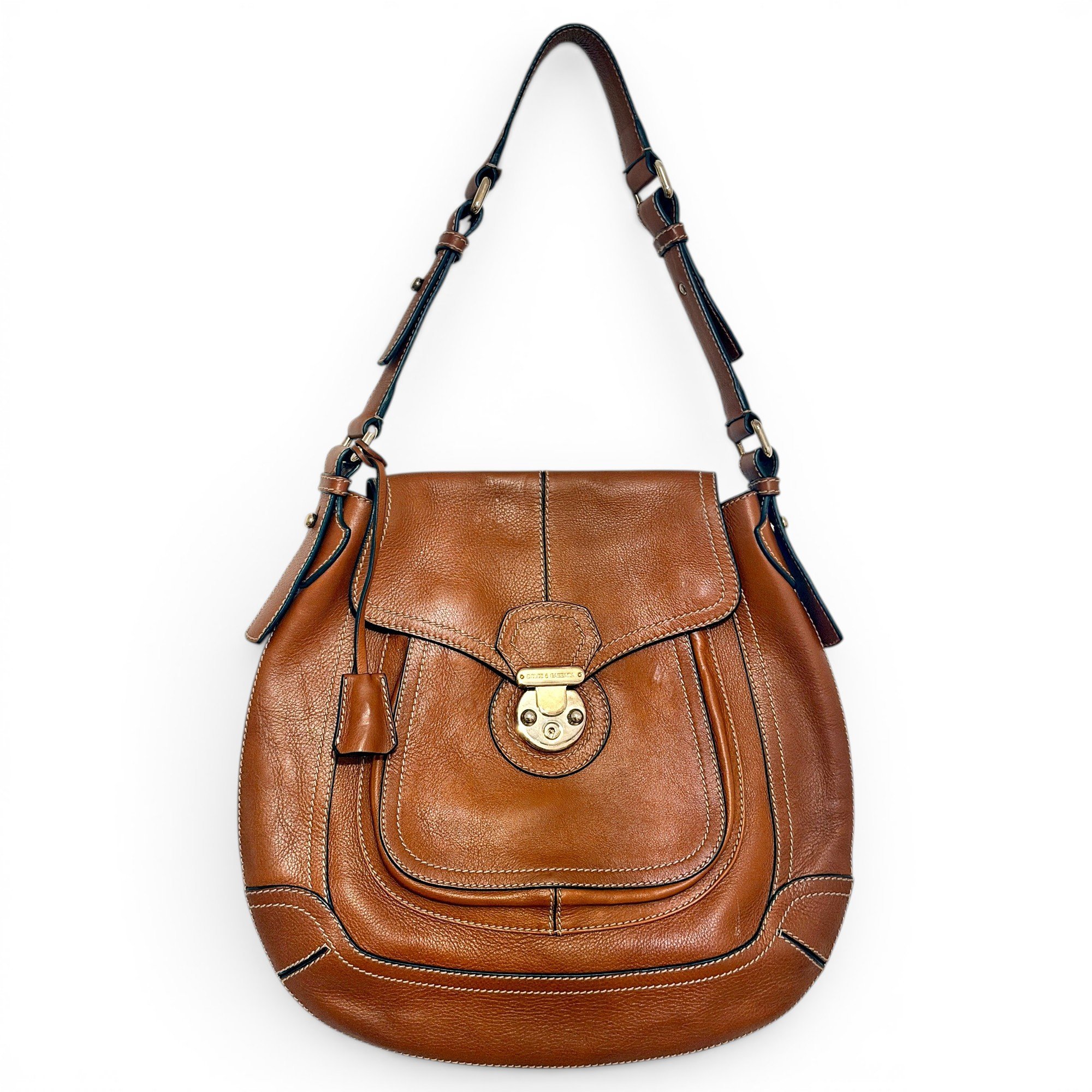 Leather handbag