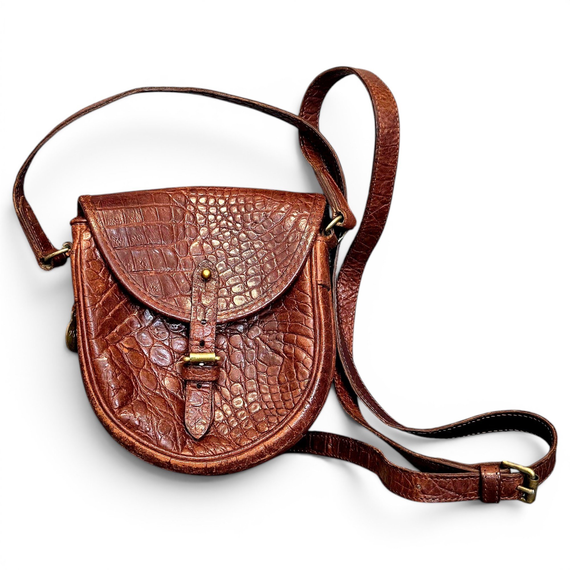 Trunk Bag leather crossbody bag