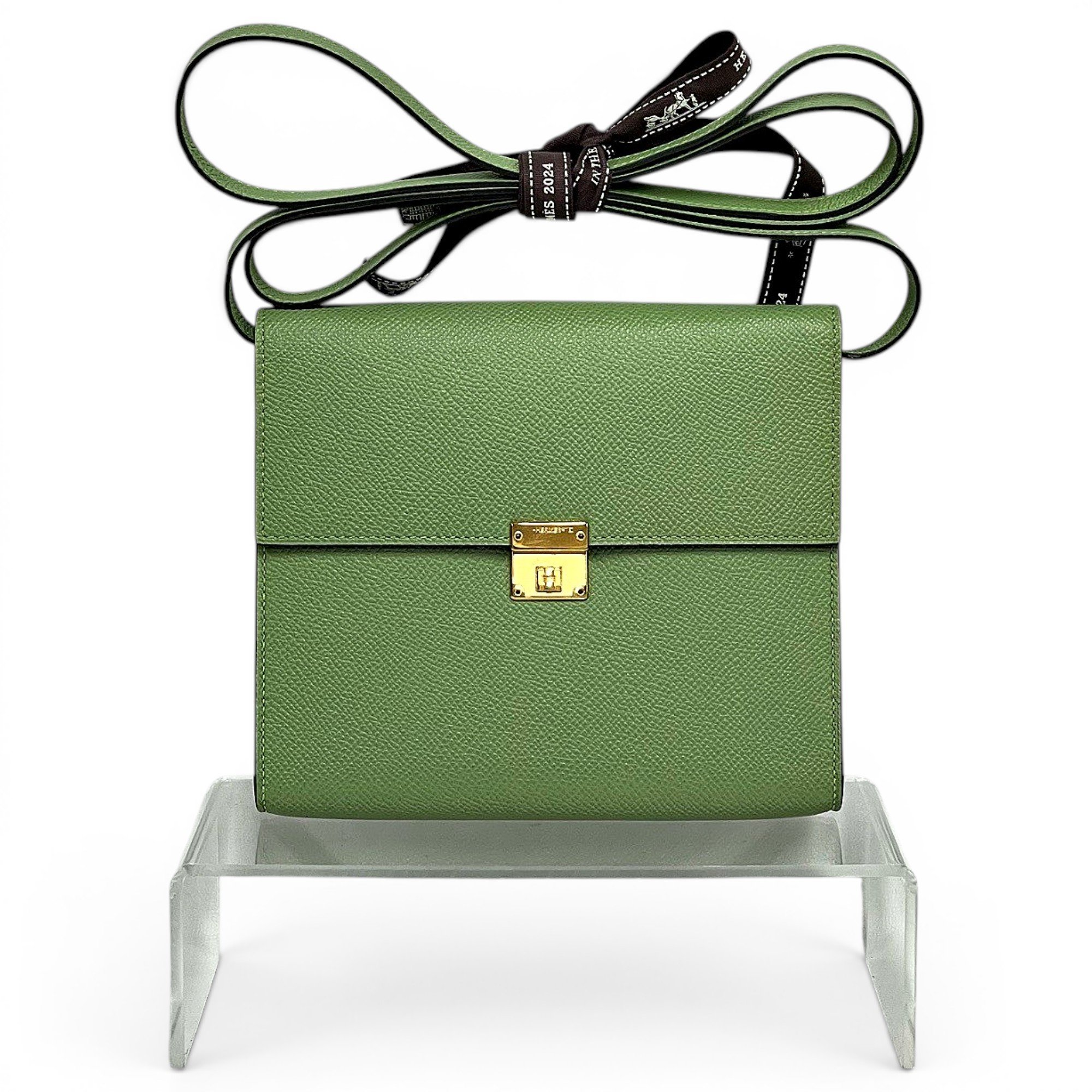 Clic 16 leather handbag