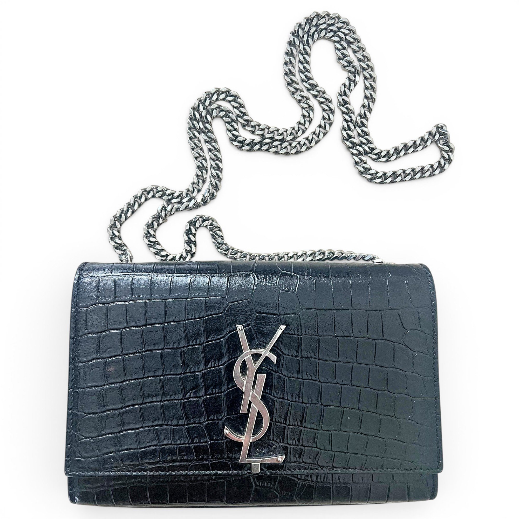 Kate monogramme leather crossbody bag