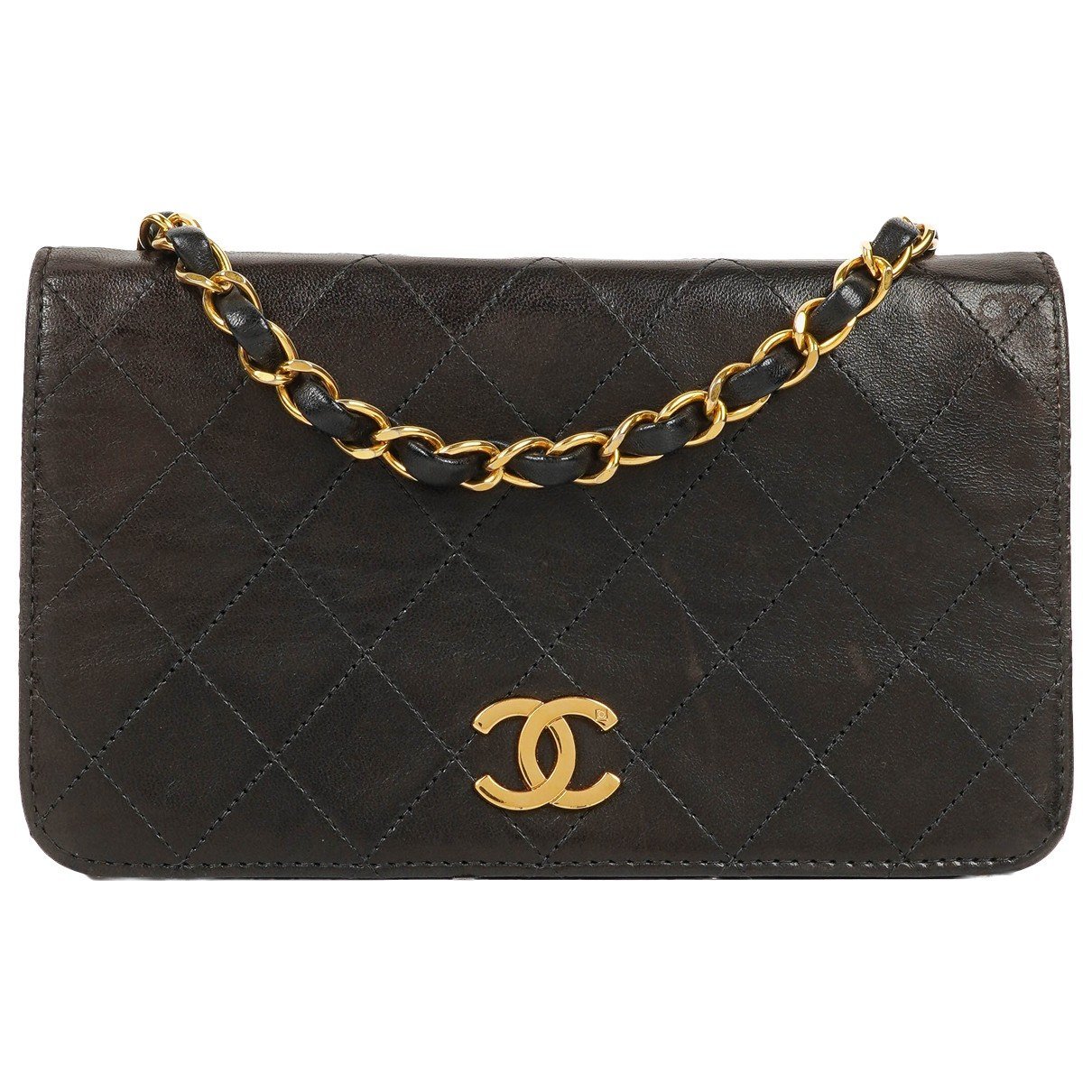 Wallet On Chain Timeless/Classique leather handbag