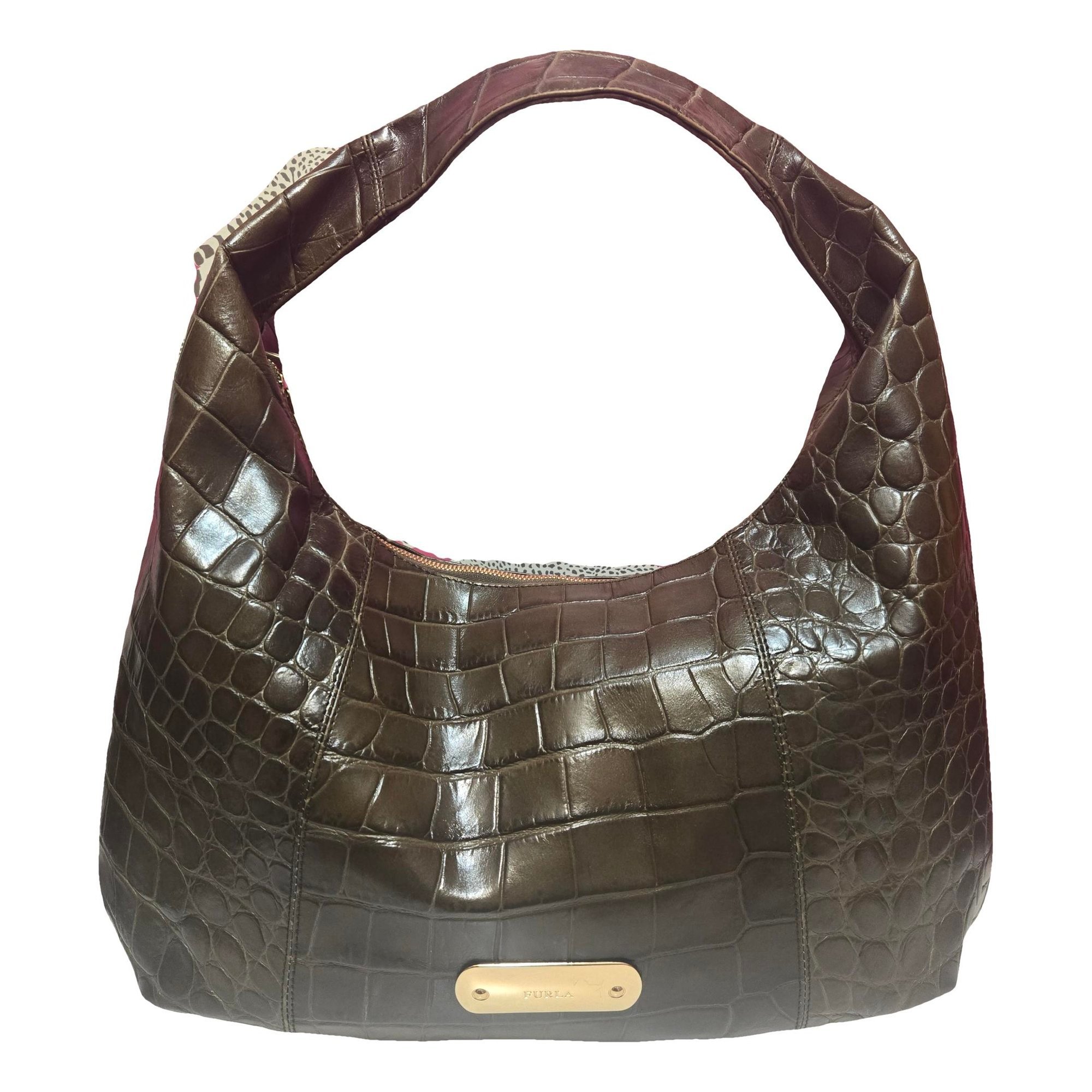 Leather handbag