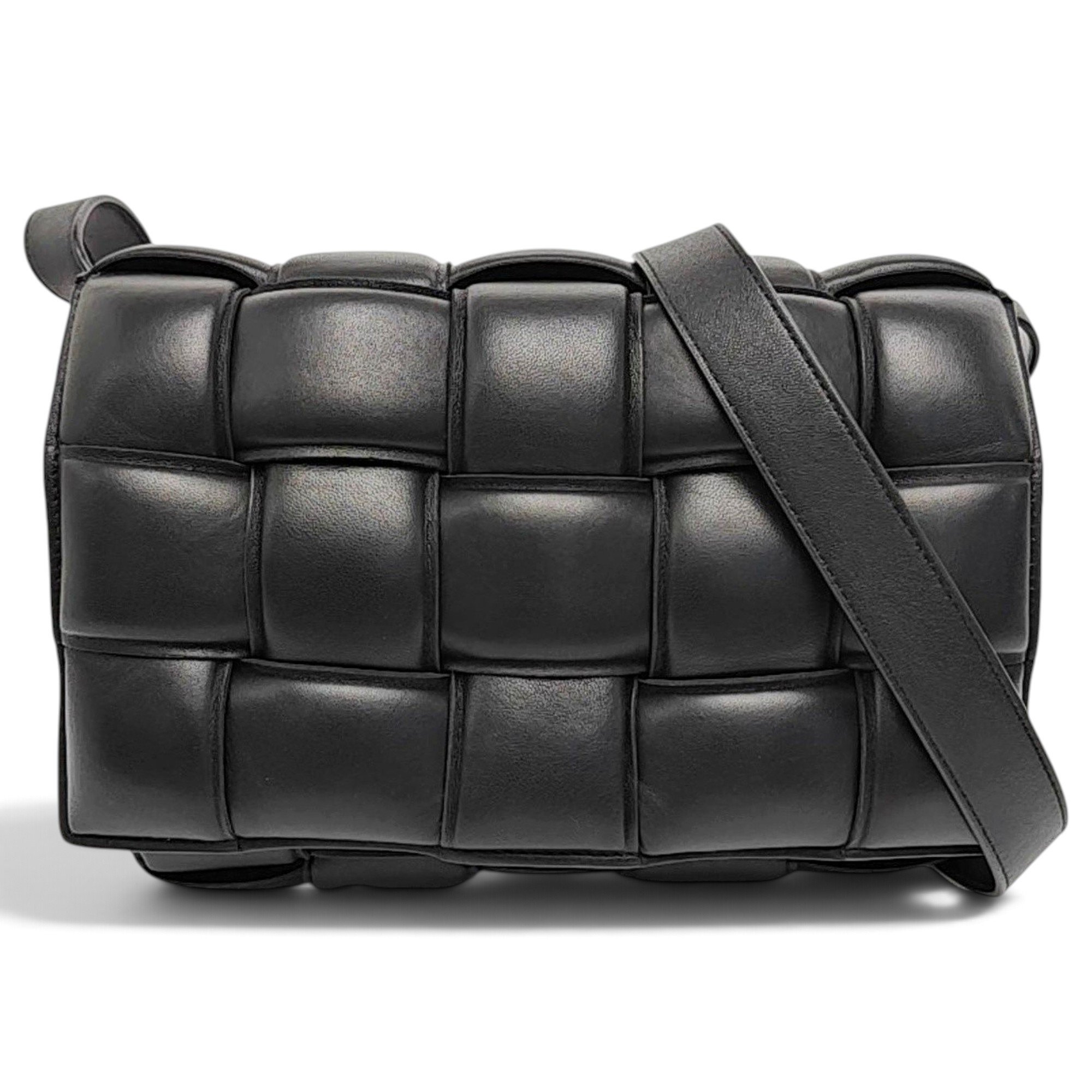Brick Cassette leather handbag