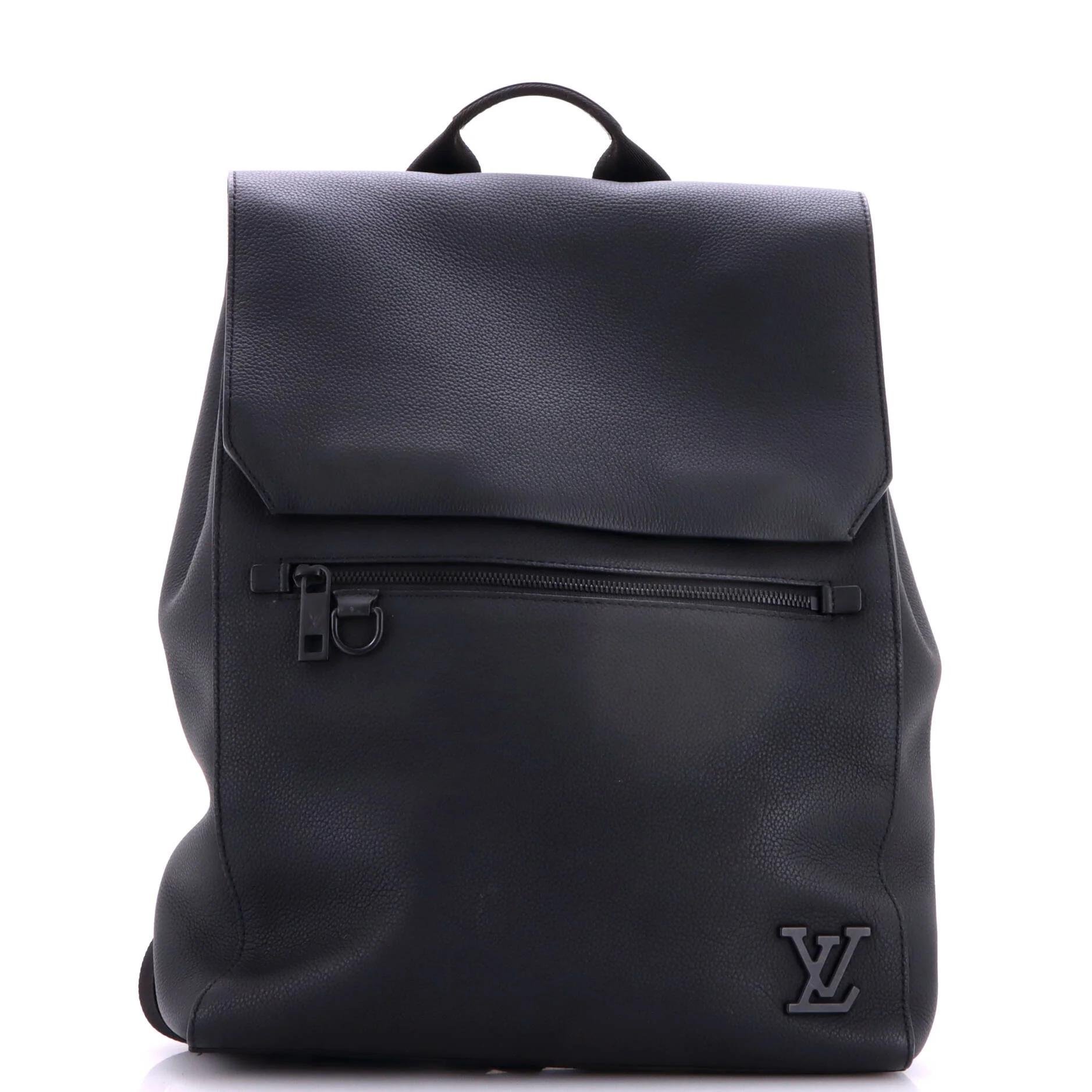 Leather backpack