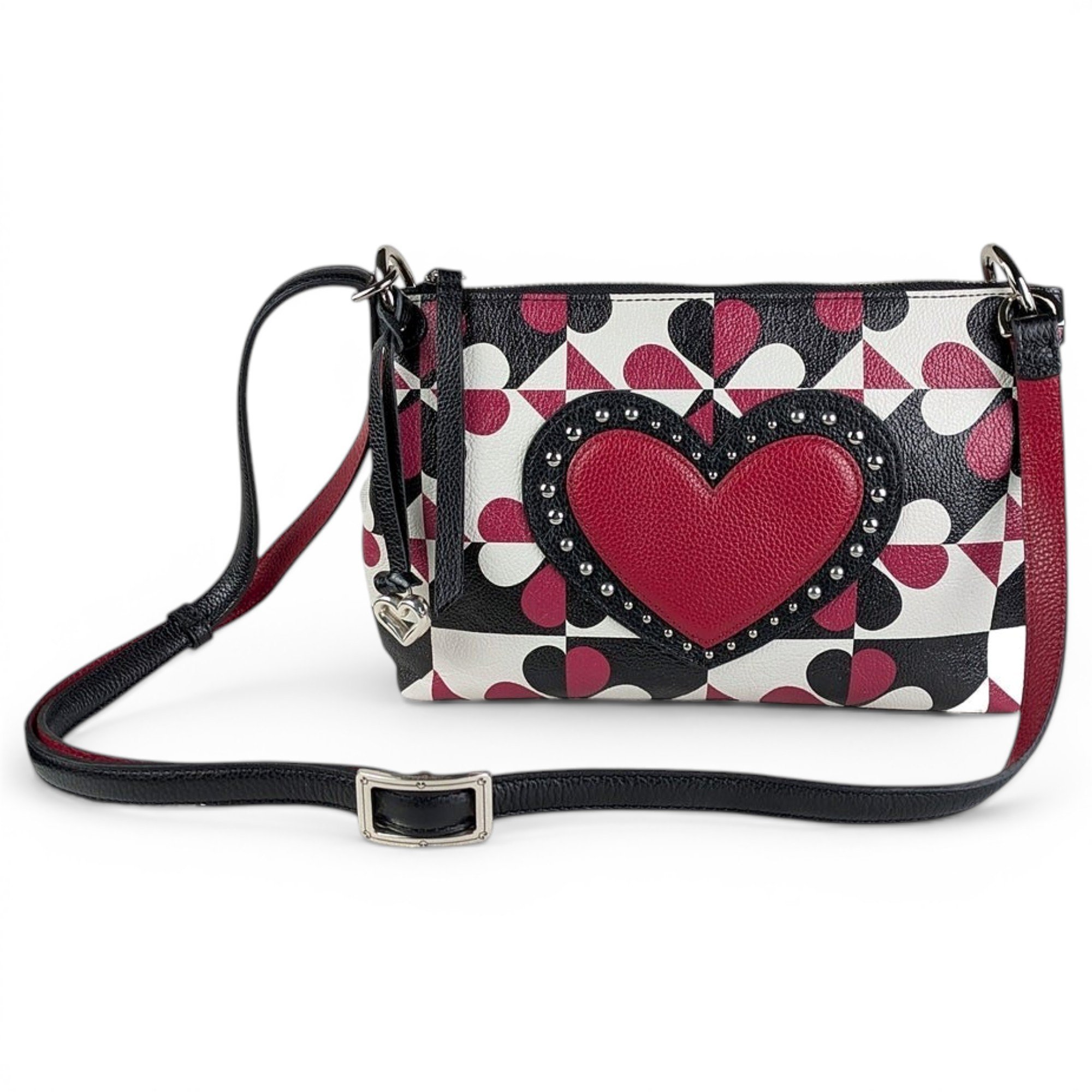 Leather crossbody bag