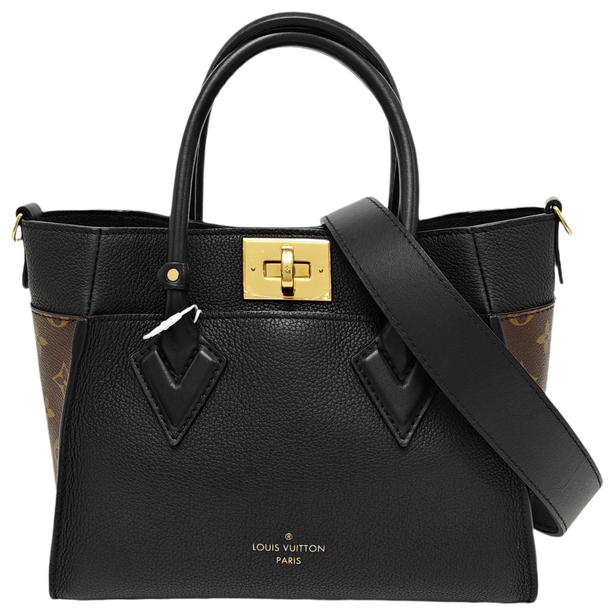 On My Side leather handbag
