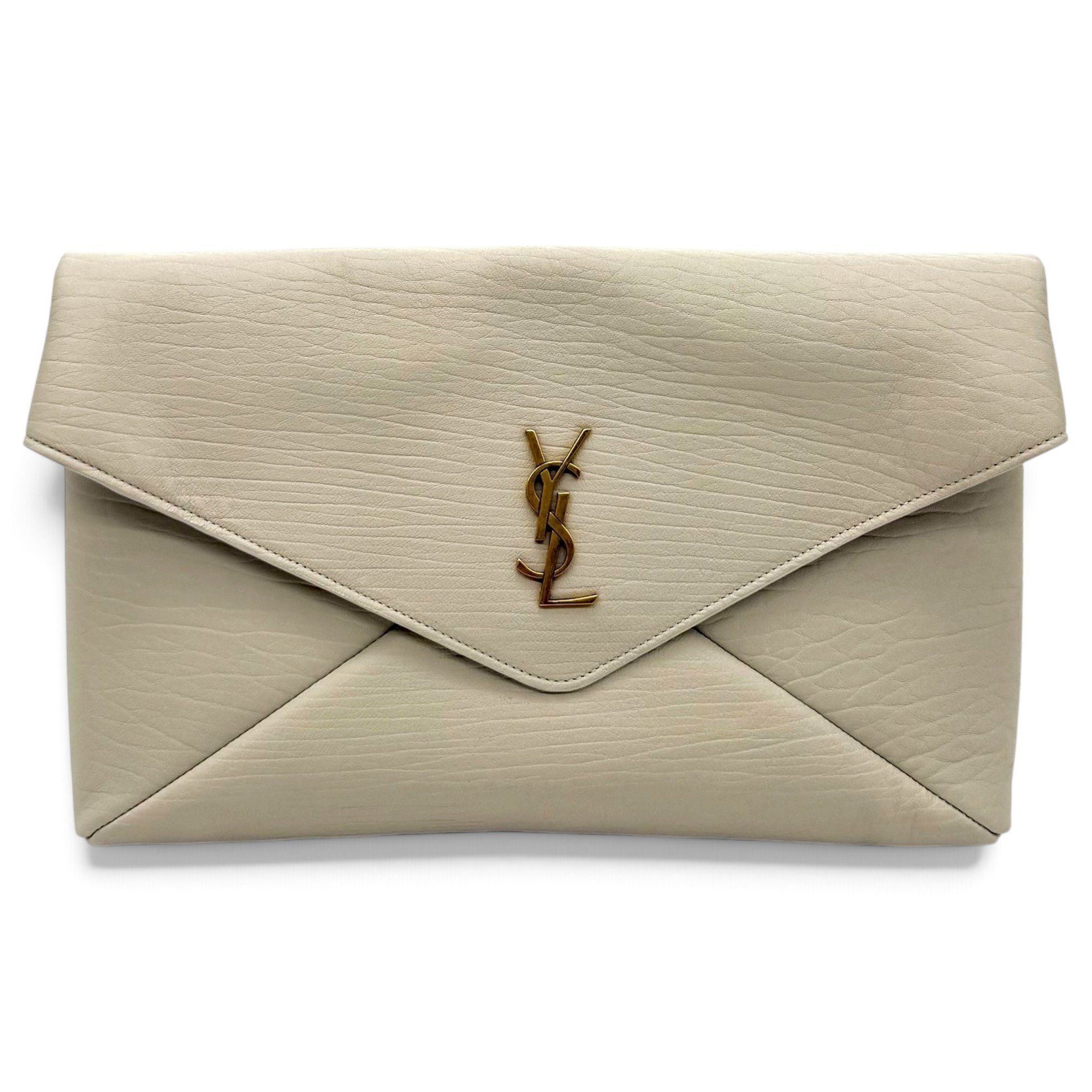 Cassandre leather clutch bag