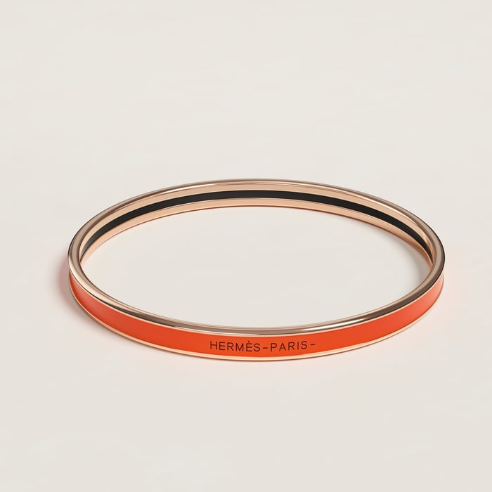 Orange Fruité Uni Bangle