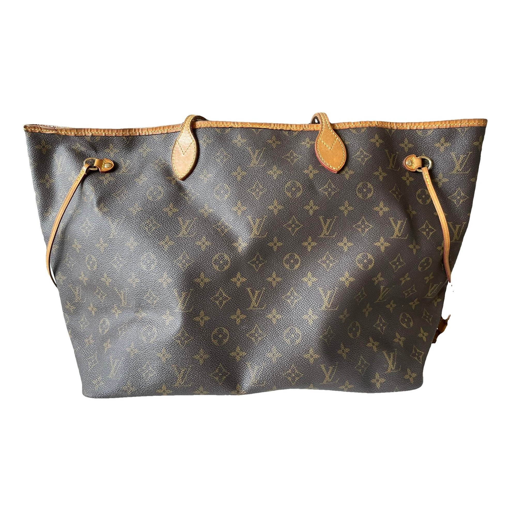 Neverfull leather tote