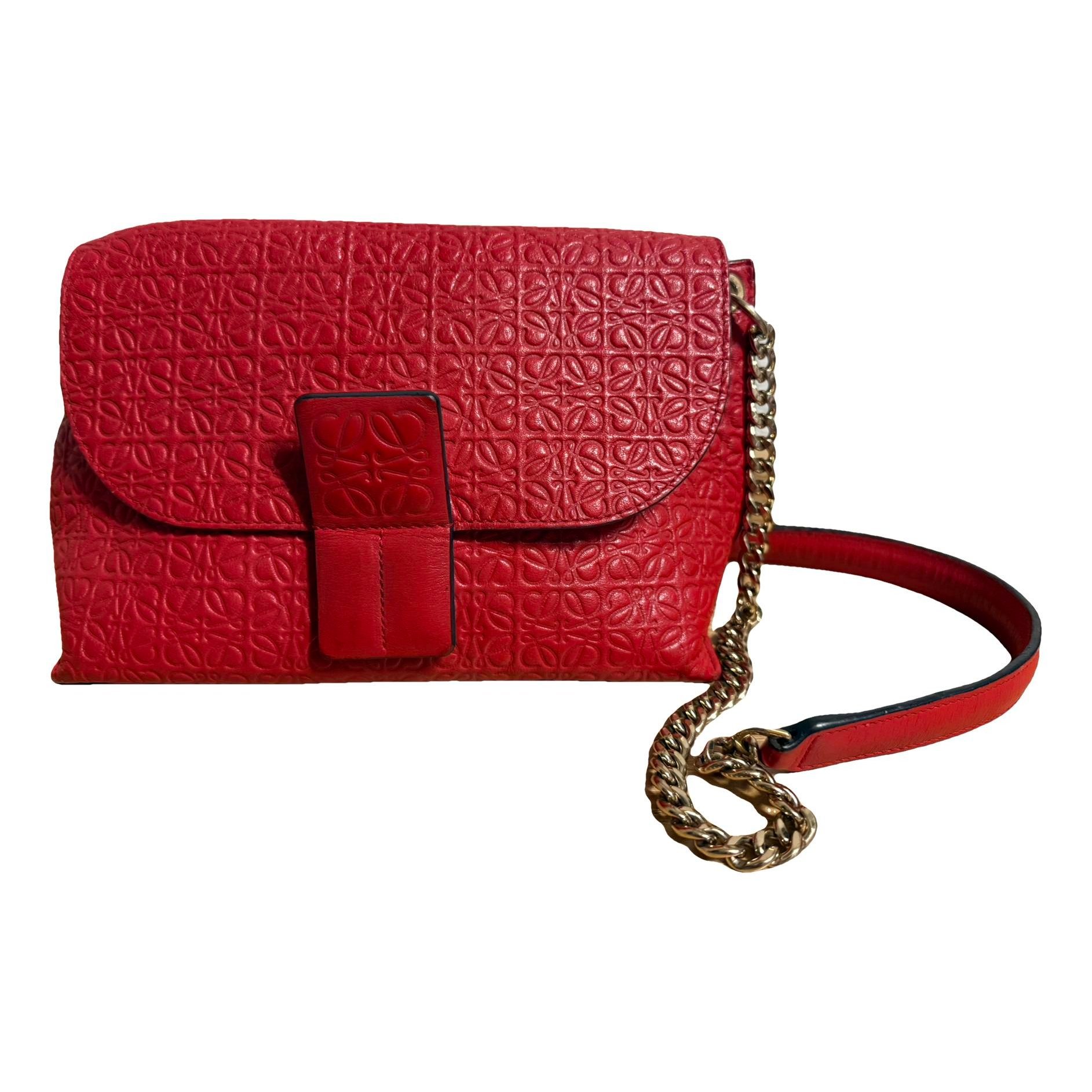 Anagram leather tote