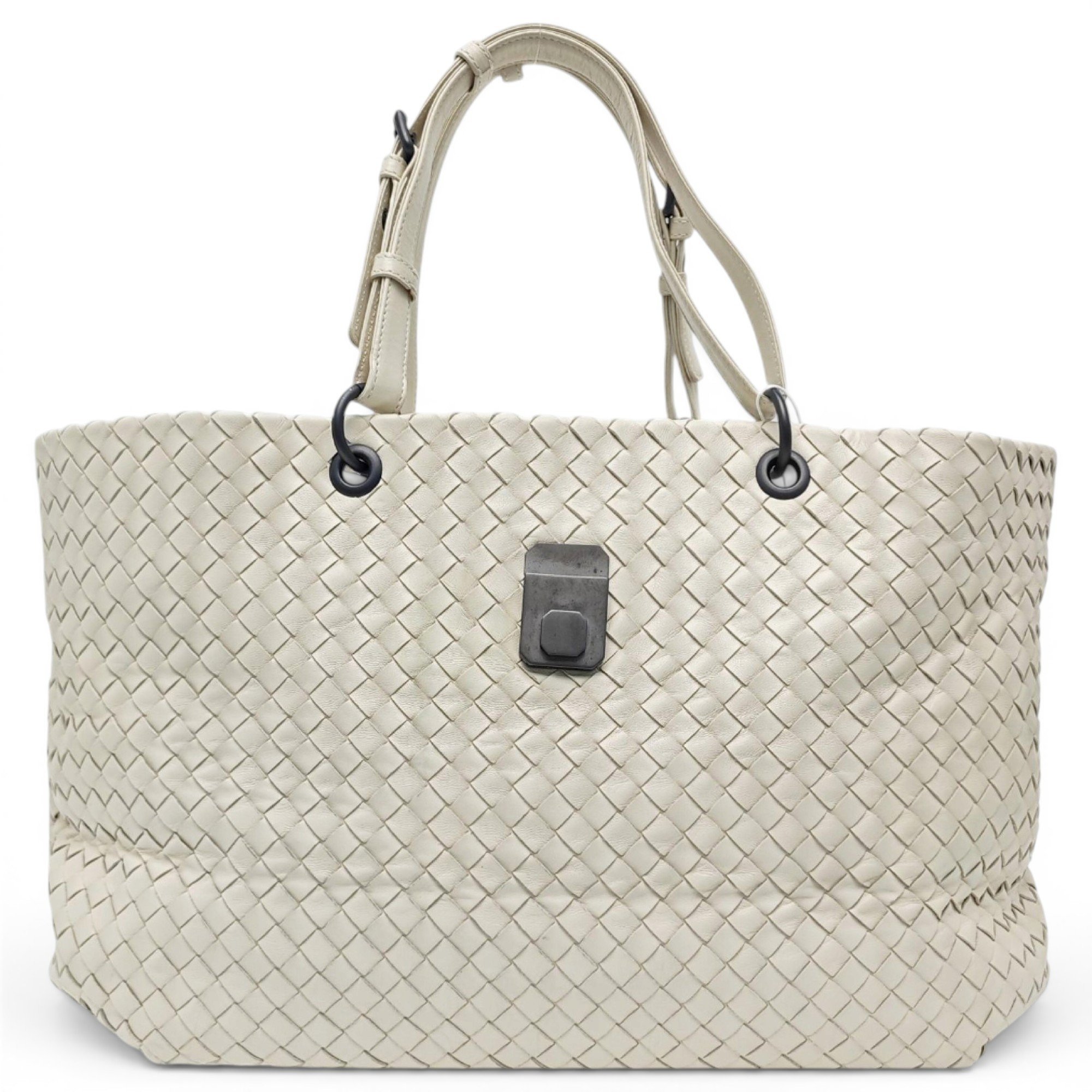 Roma leather tote