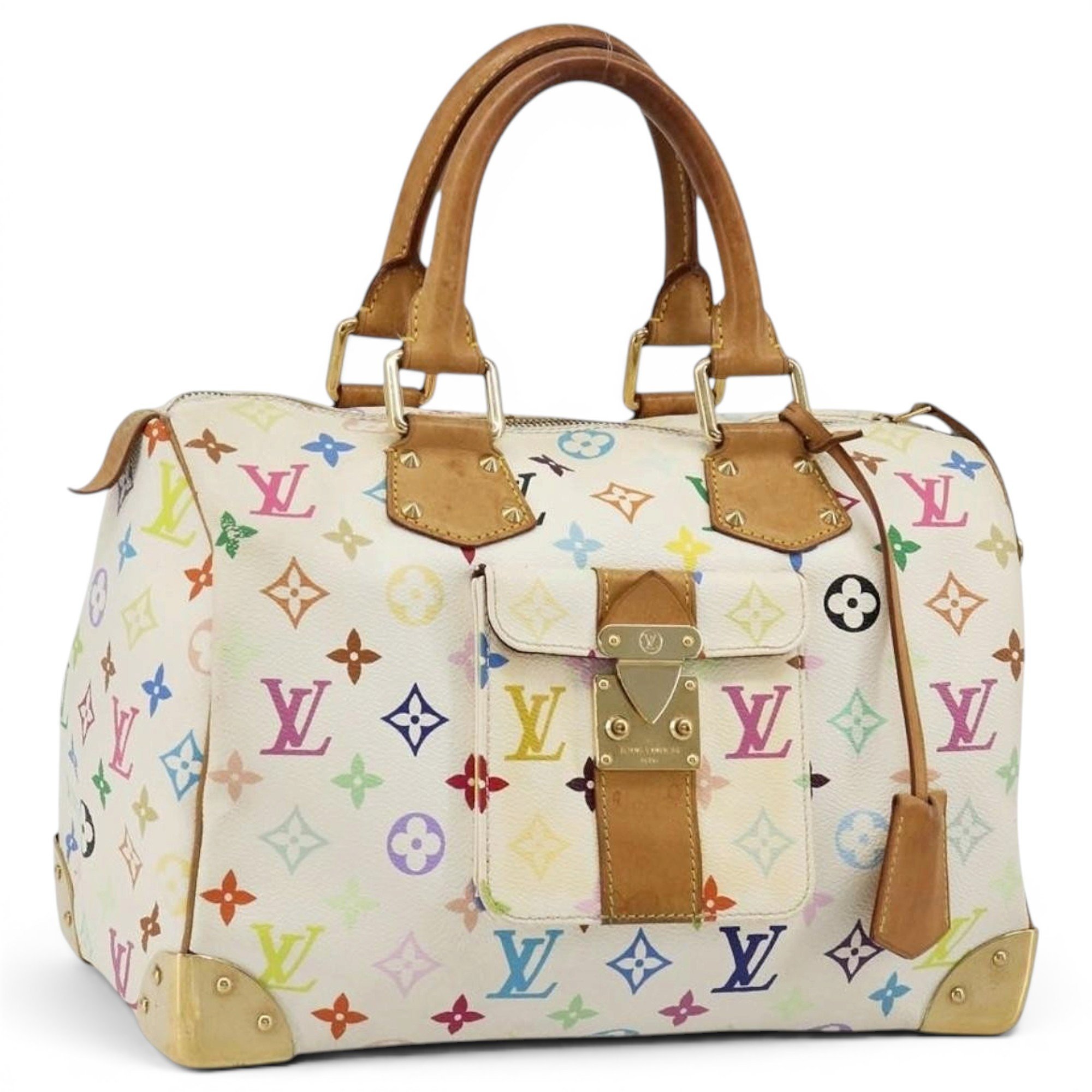 Speedy leather bag