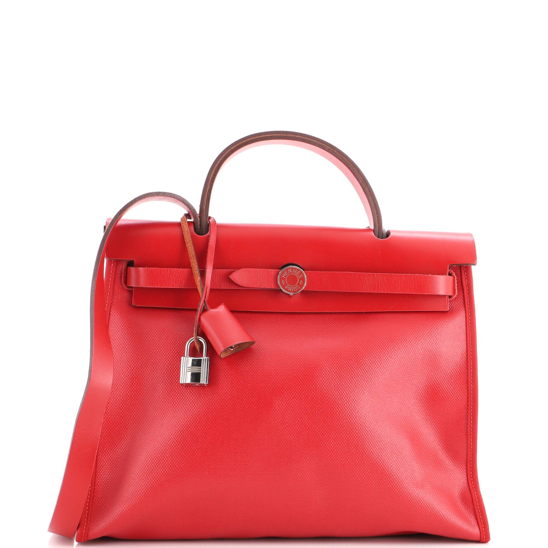 Herbag Zip Berline Vache Canvas and Leather 31