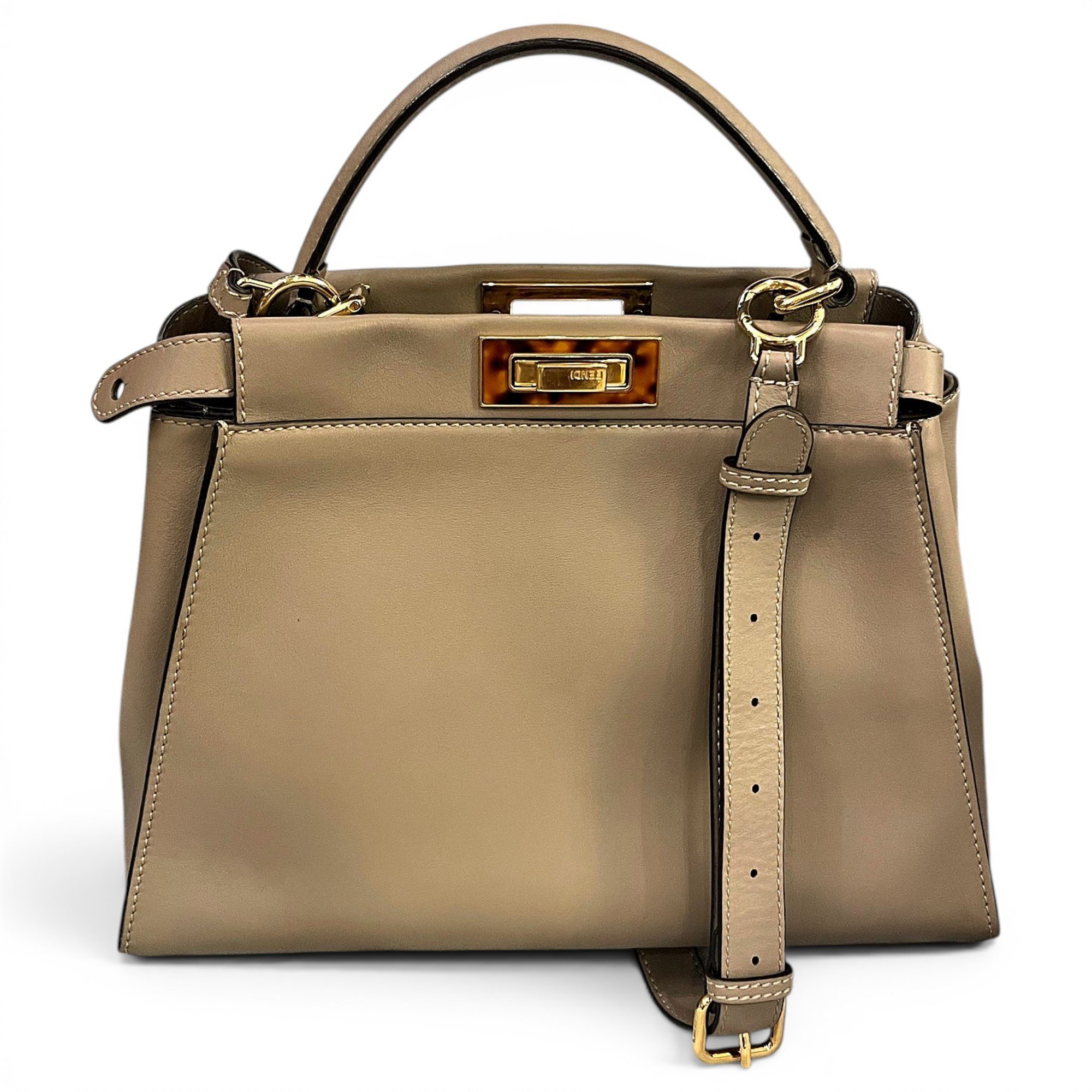 Peekaboo Essentially leather handbag