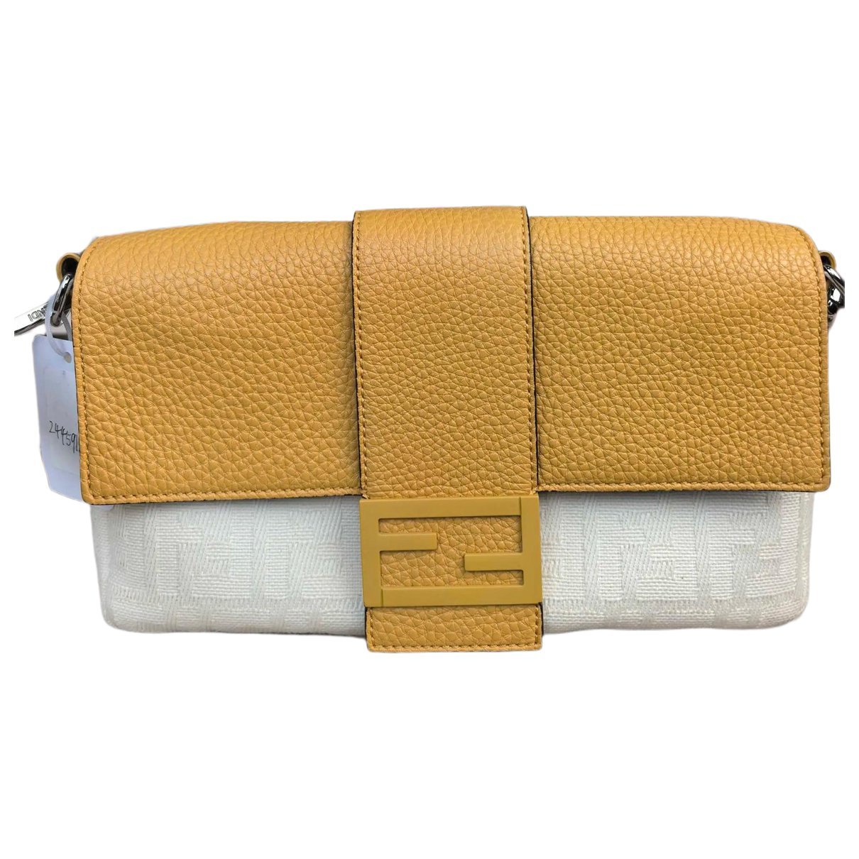 Baguette leather handbag
