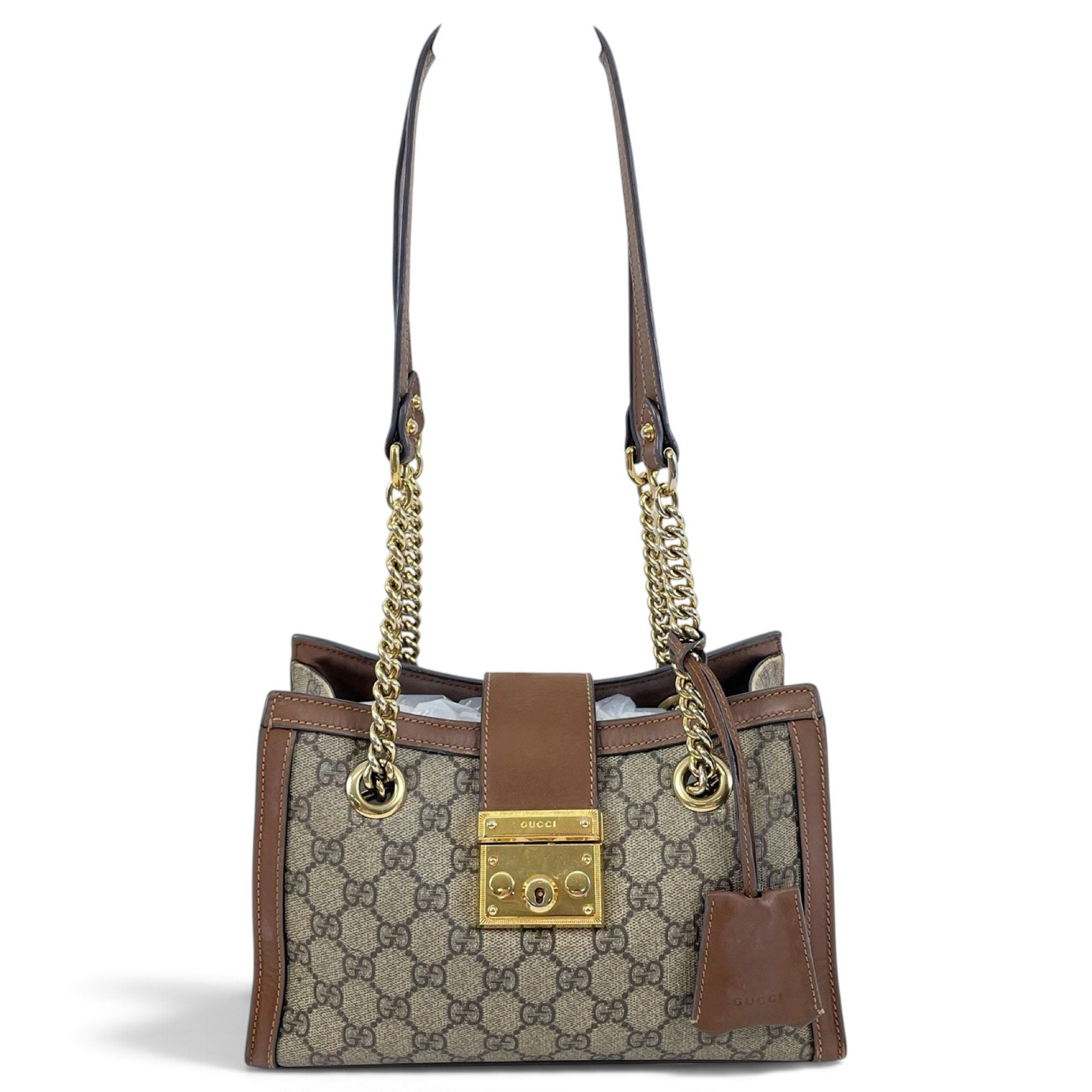 Padlock cloth handbag