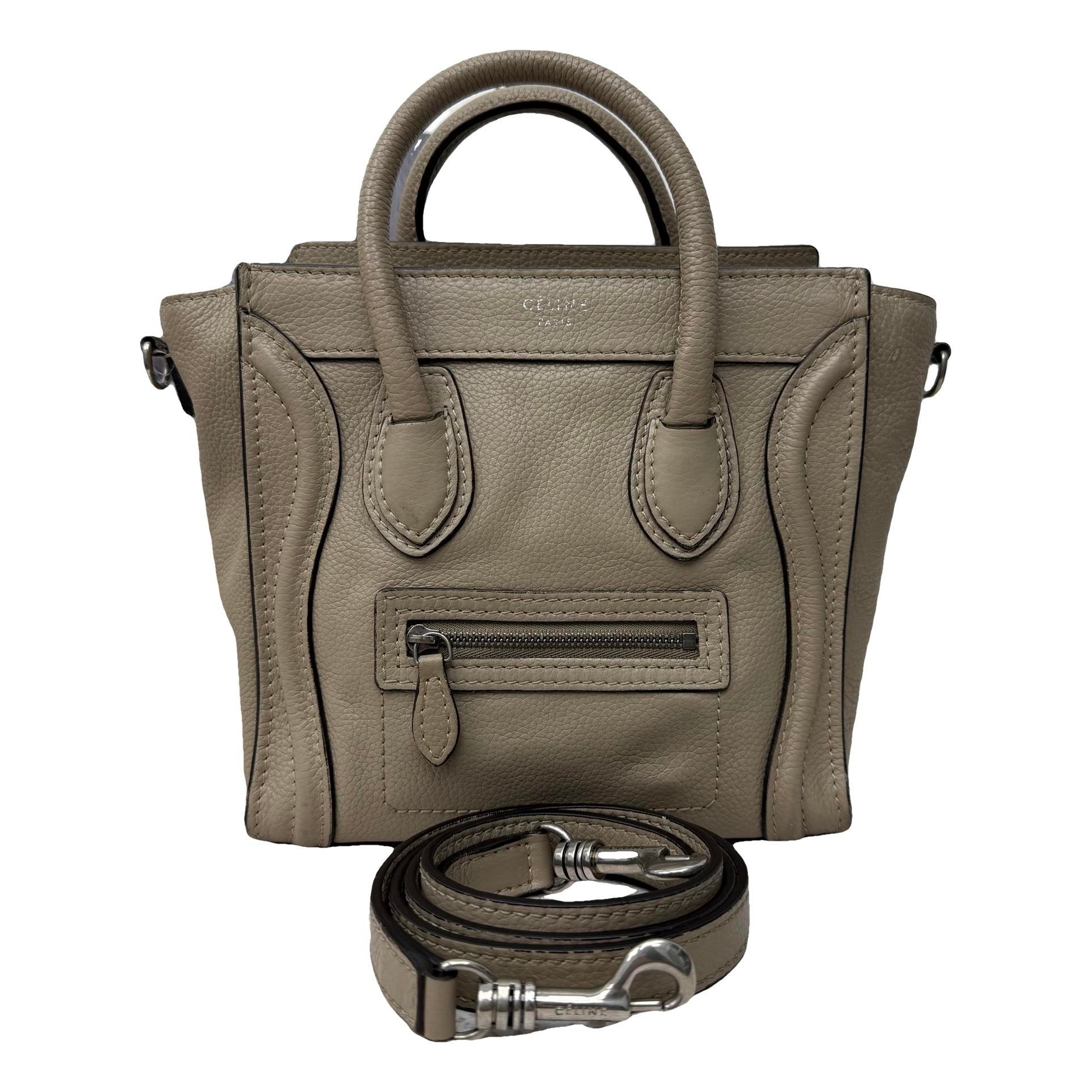 Luggage leather handbag