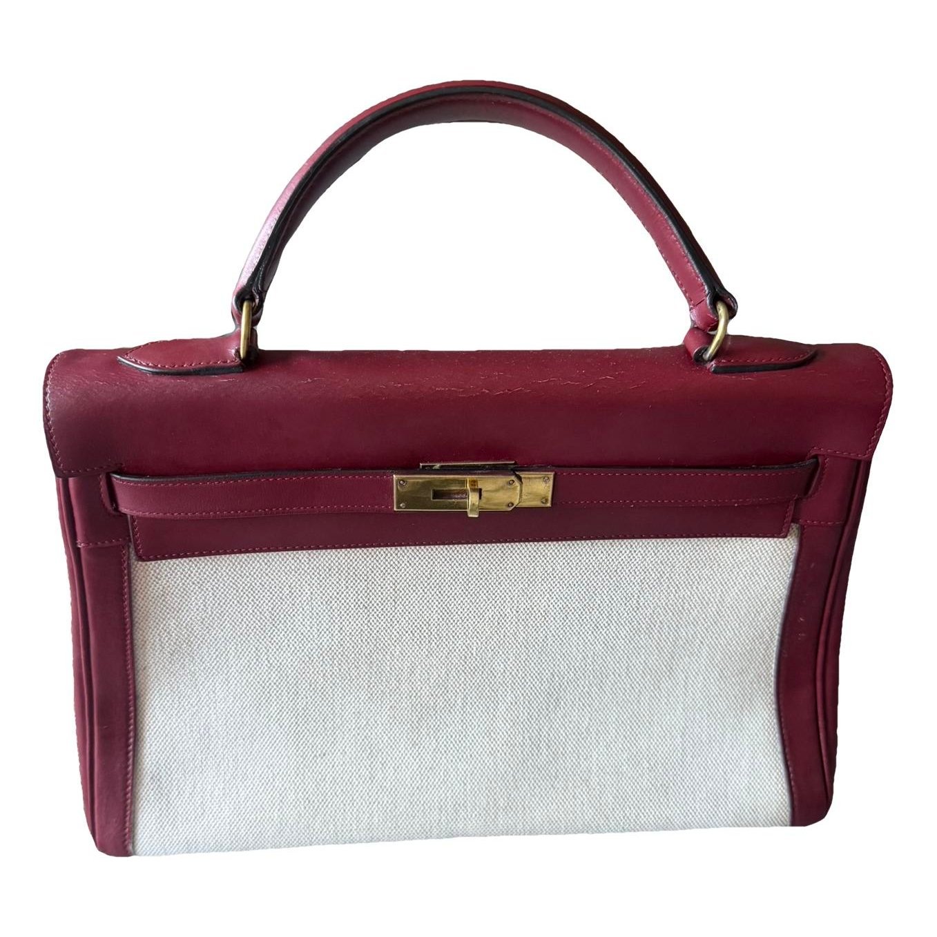 Hermes Kelly 35 Handbag Rouge H