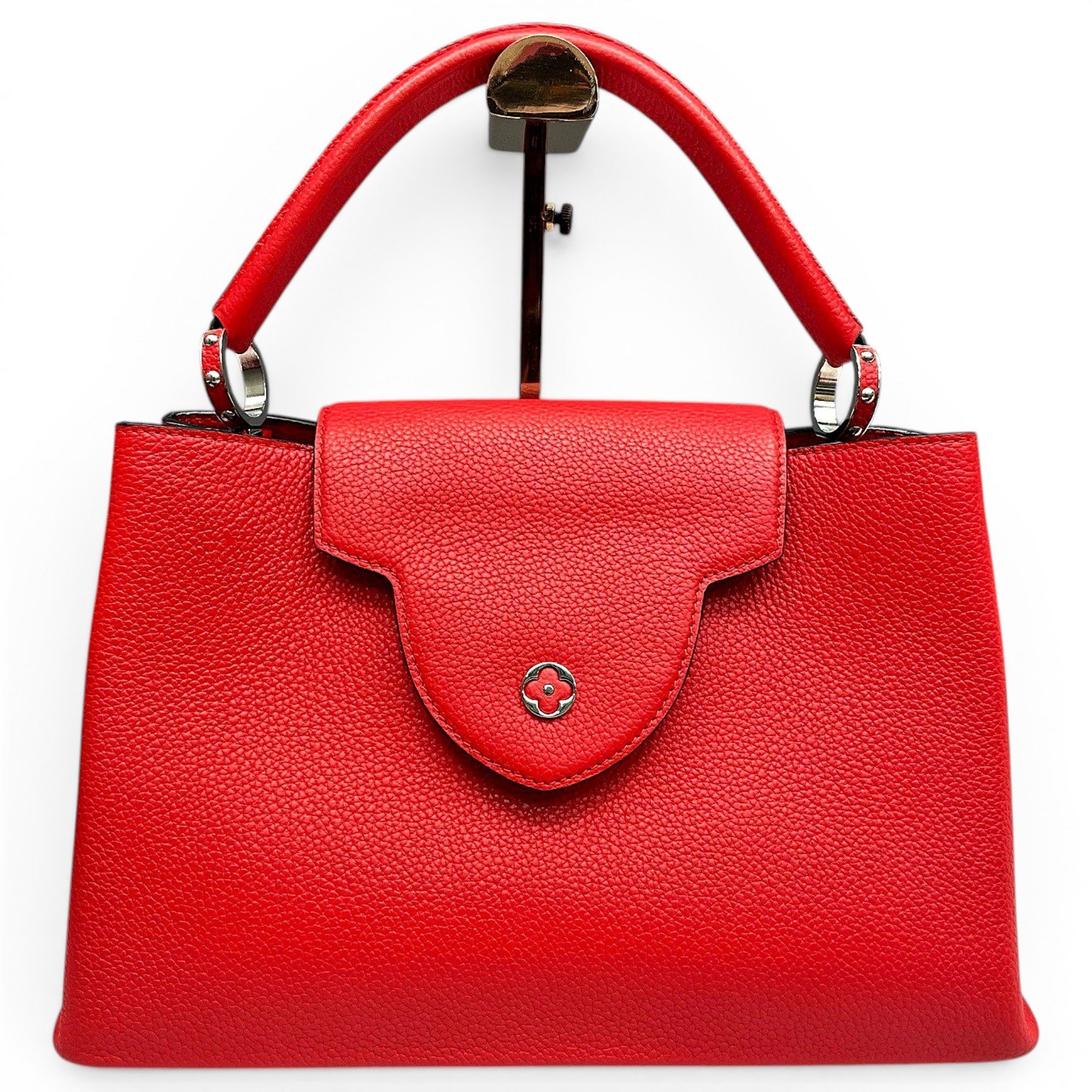 Capucines leather handbag