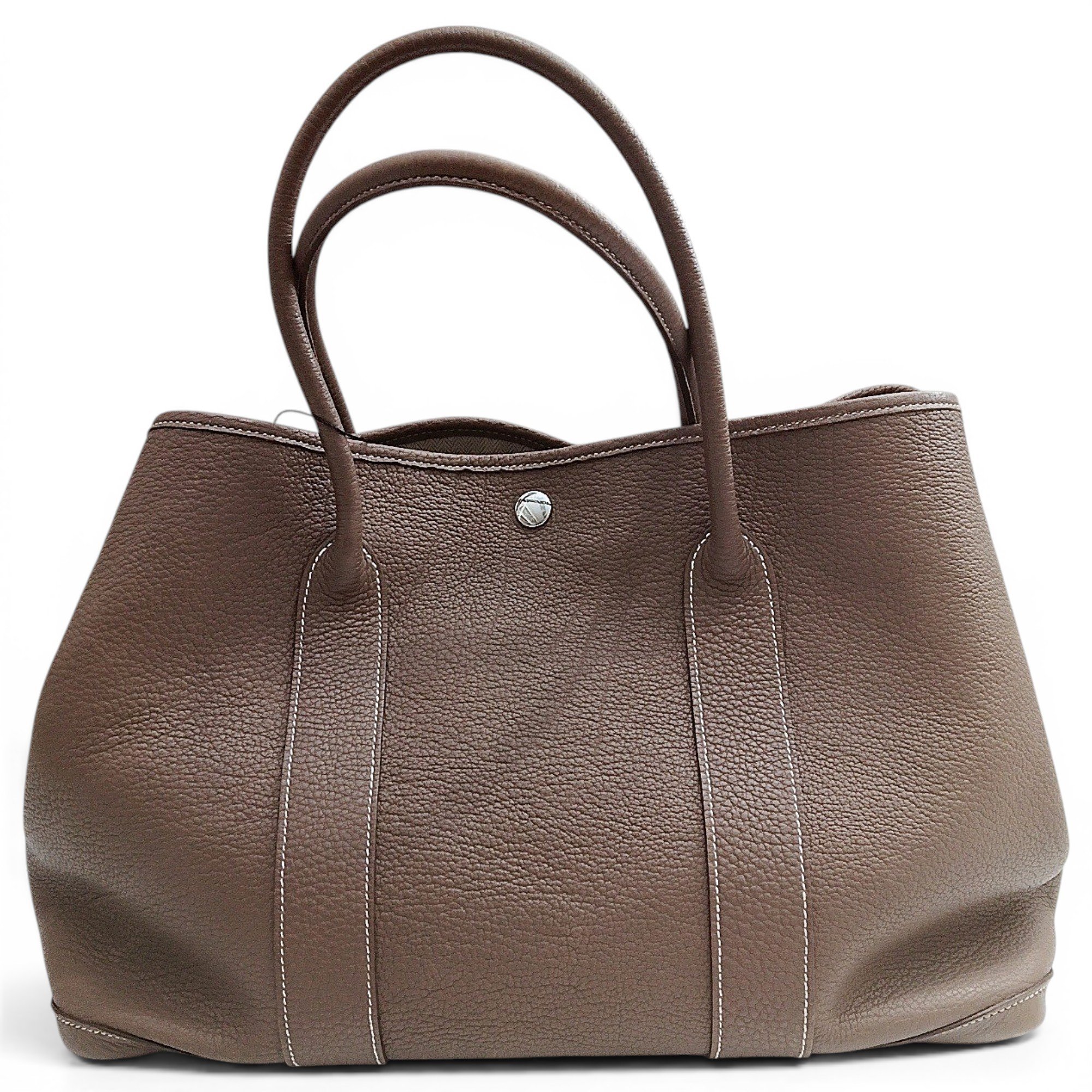 Garden Party leather handbag