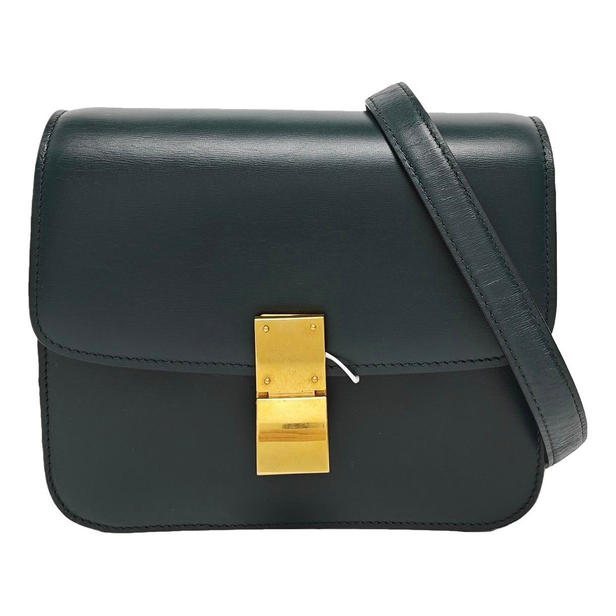 Classic leather crossbody bag