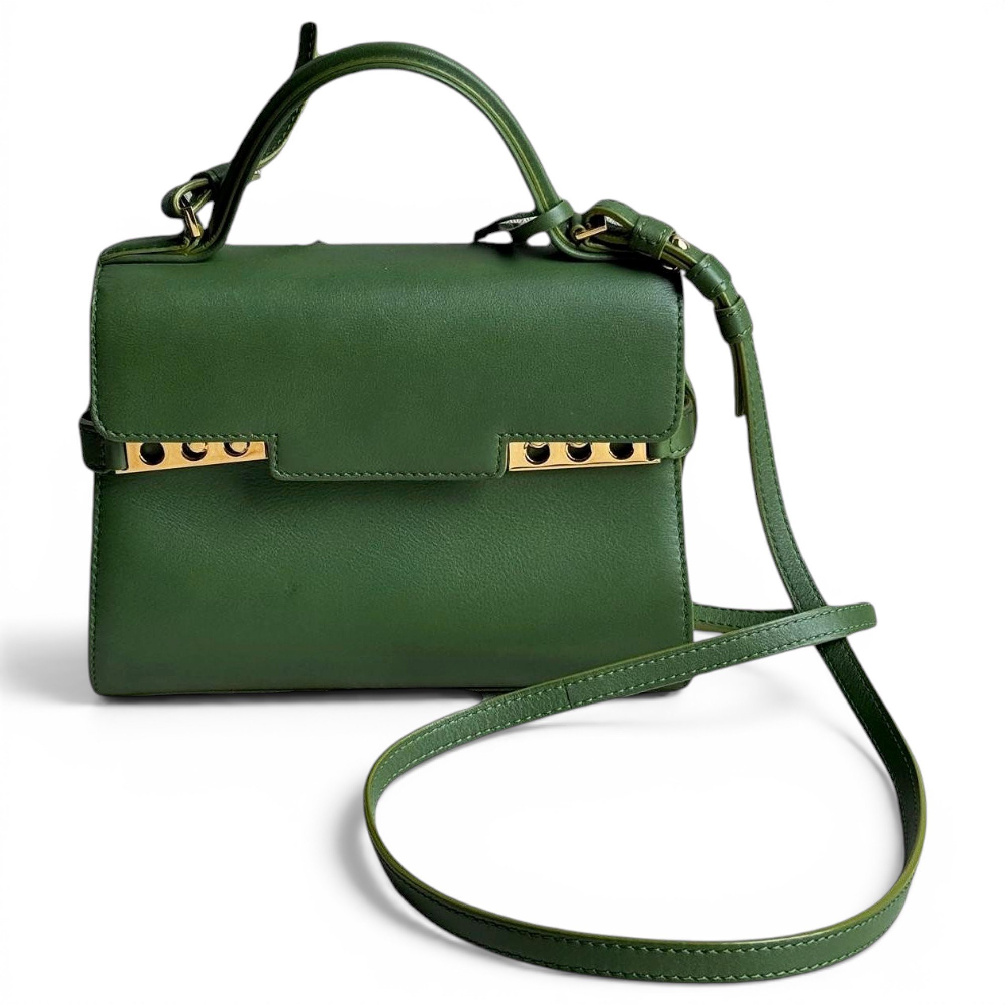 Tempête leather handbag