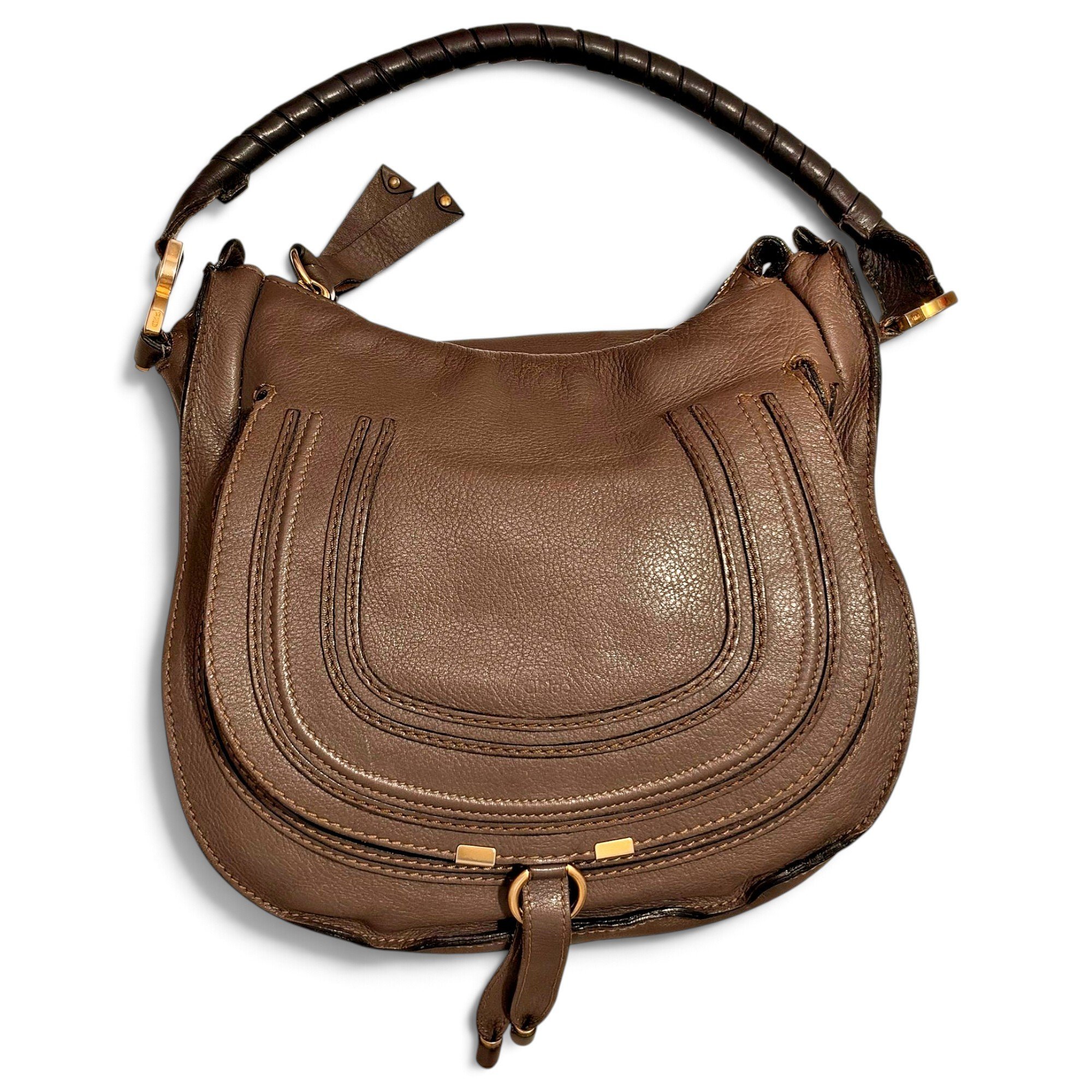 Marcie leather handbag