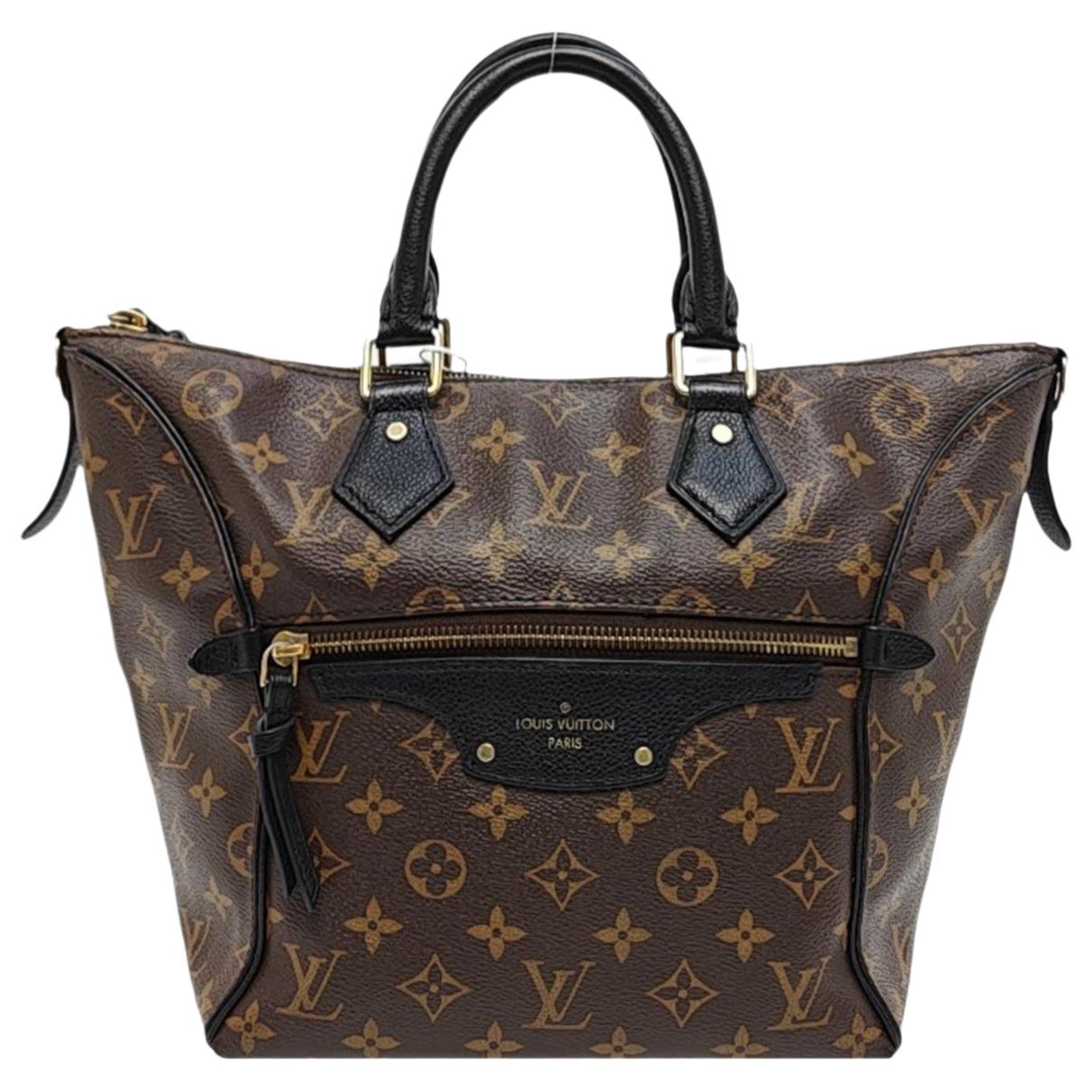 Tournelle leather handbag