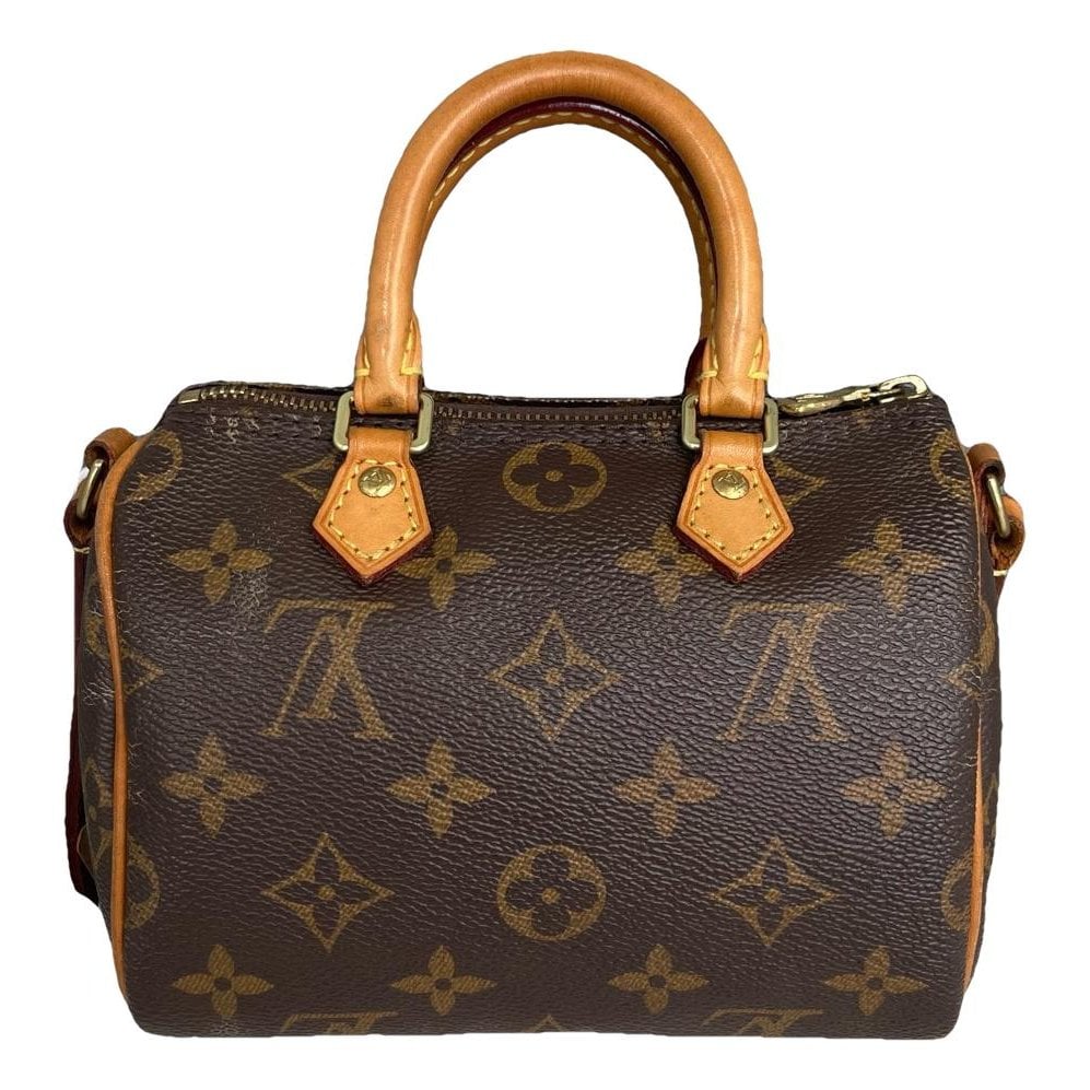 Nano Speedy / Mini HL leather handbag