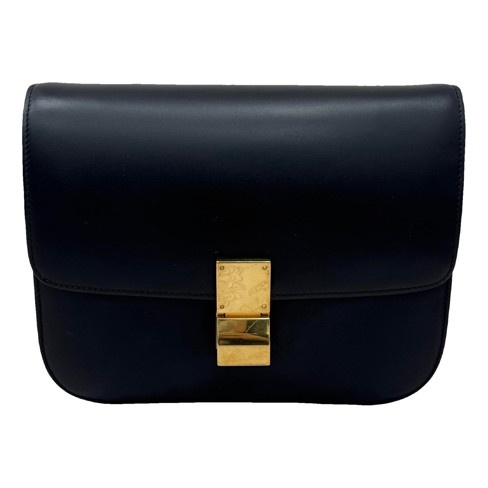 Classic leather handbag