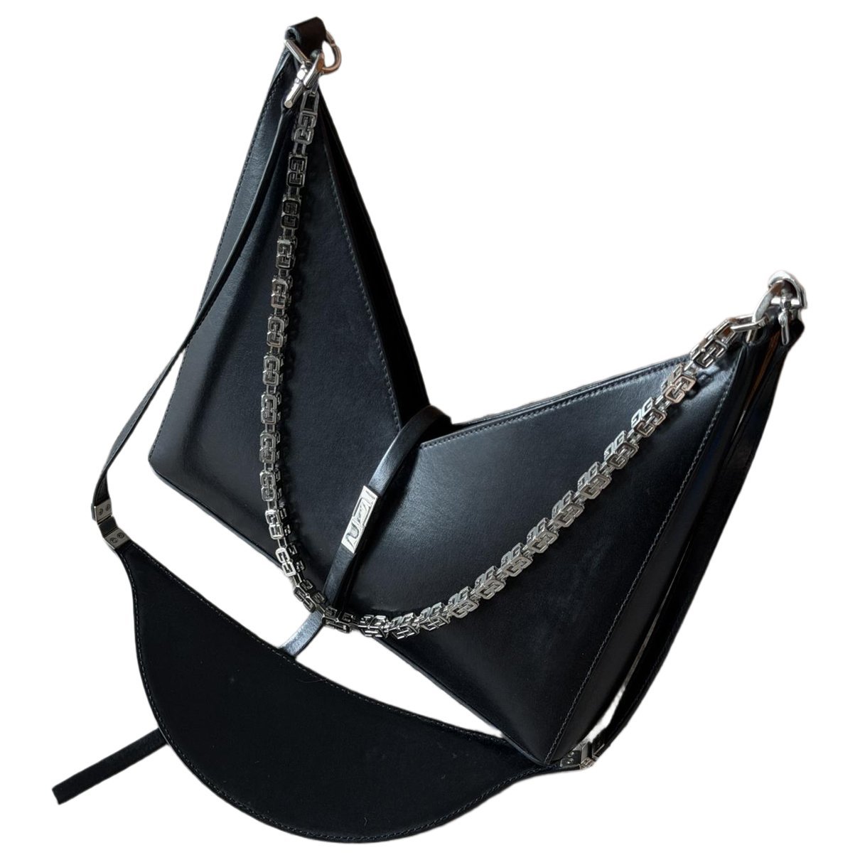 Cut Out leather handbag