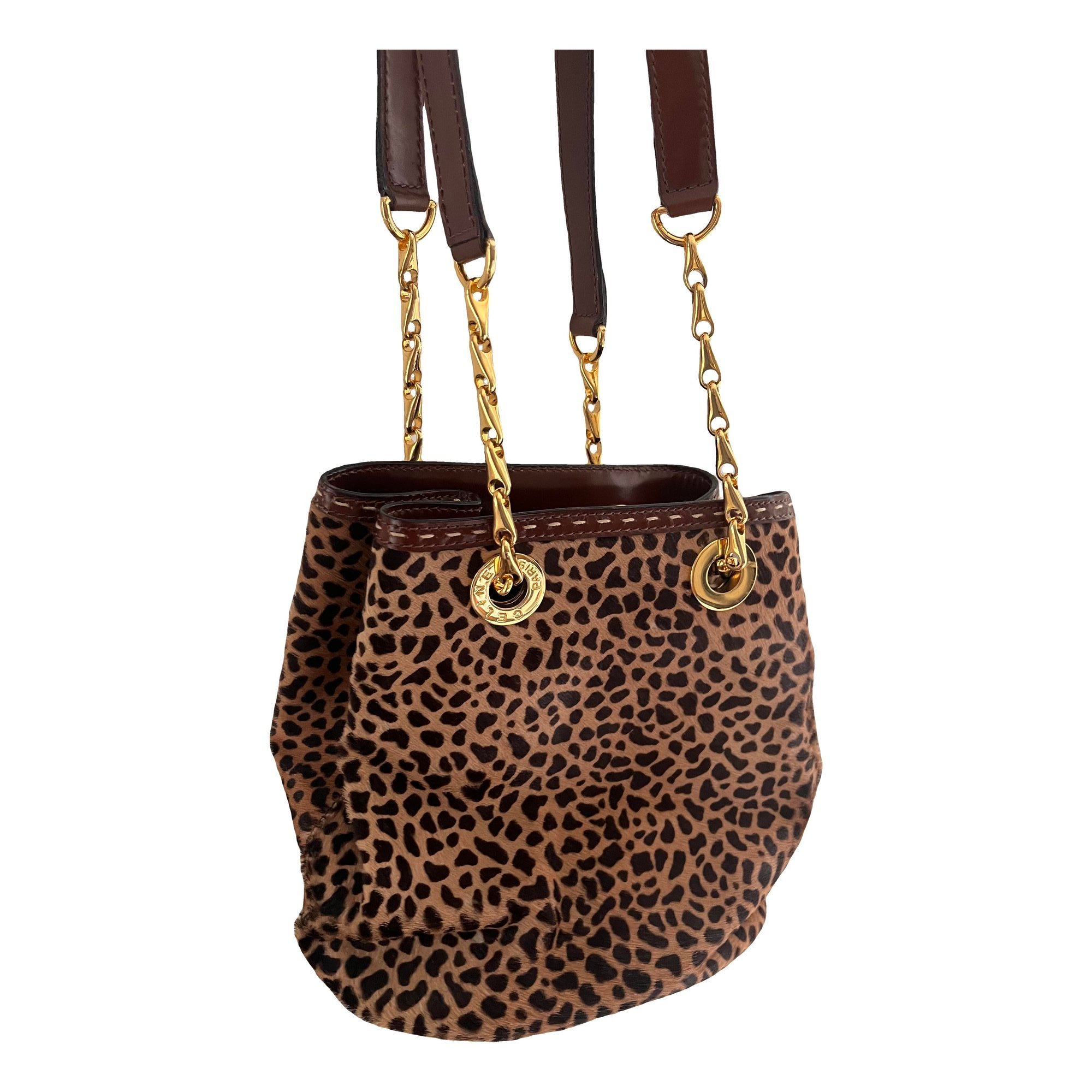 Pony-style calfskin handbag