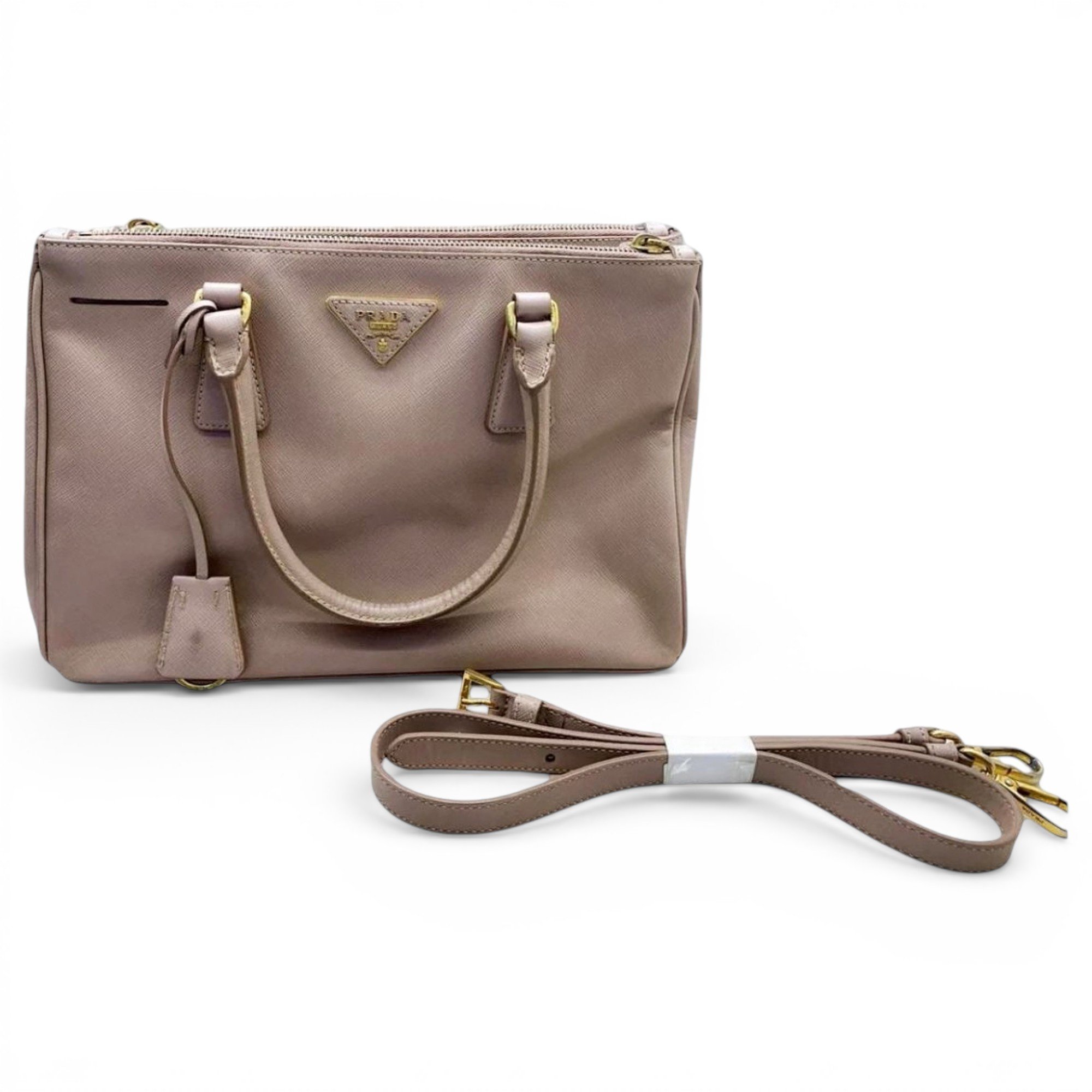 Galleria leather handbag