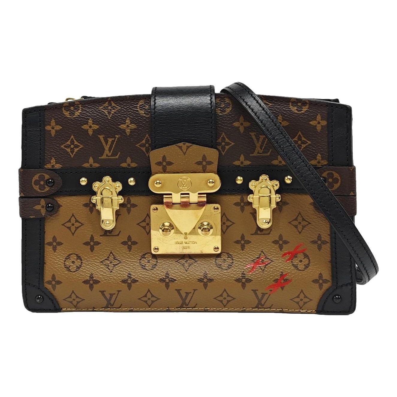 City Trunk leather handbag