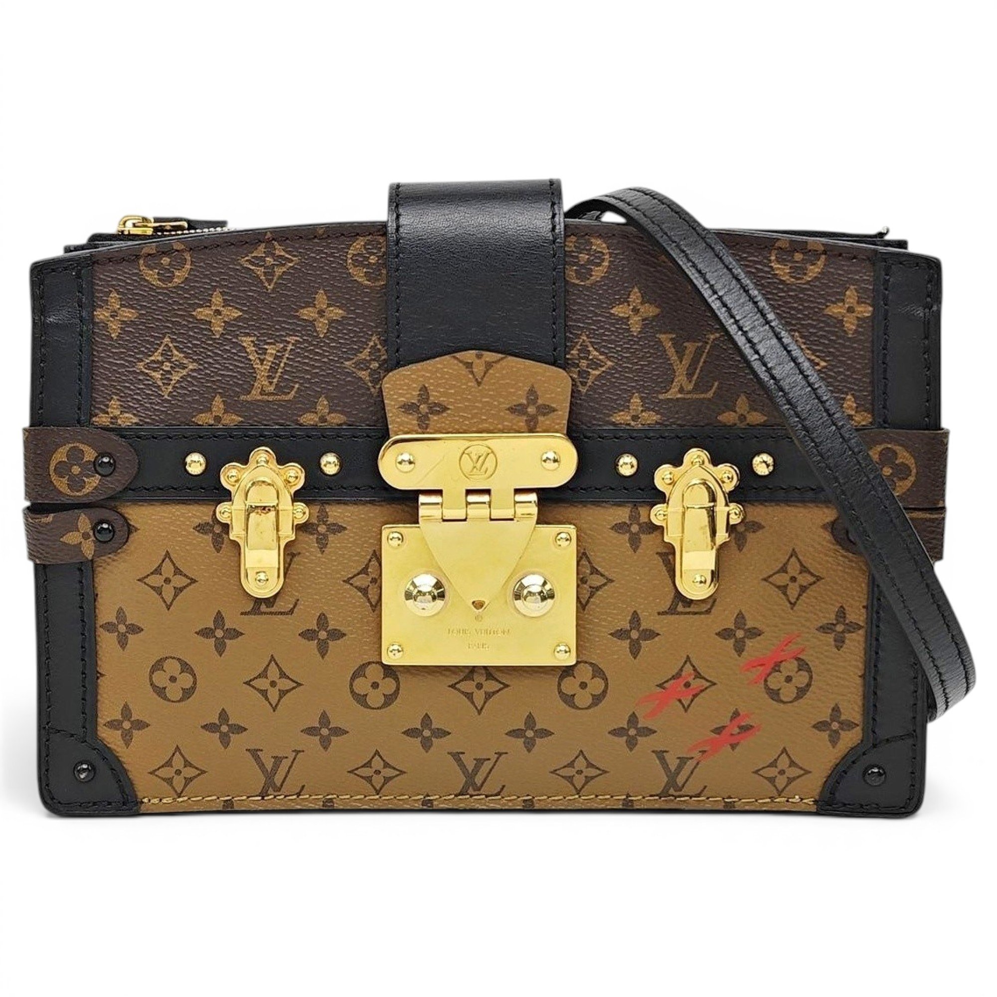 City Trunk leather handbag