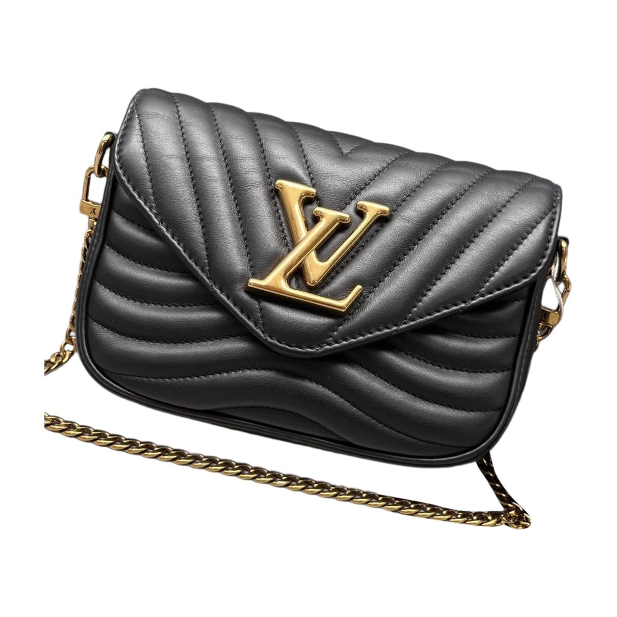 Multi-Pochette New Wave leather handbag