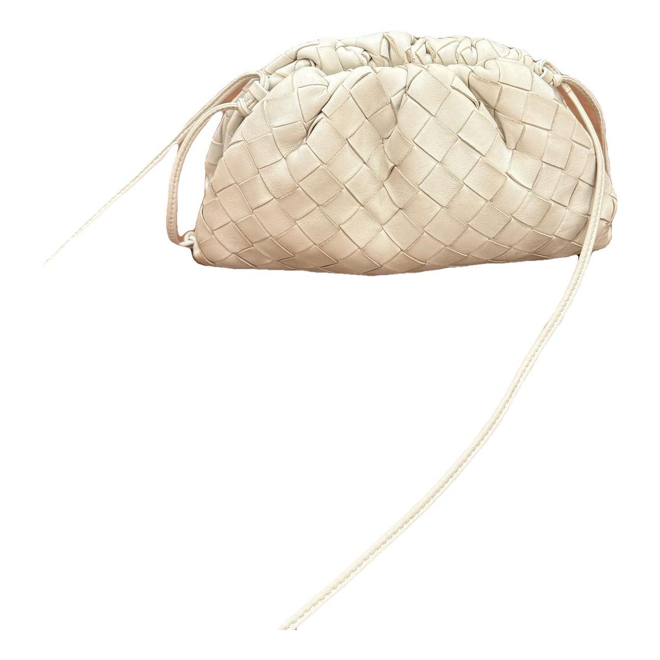 Pouch leather crossbody bag