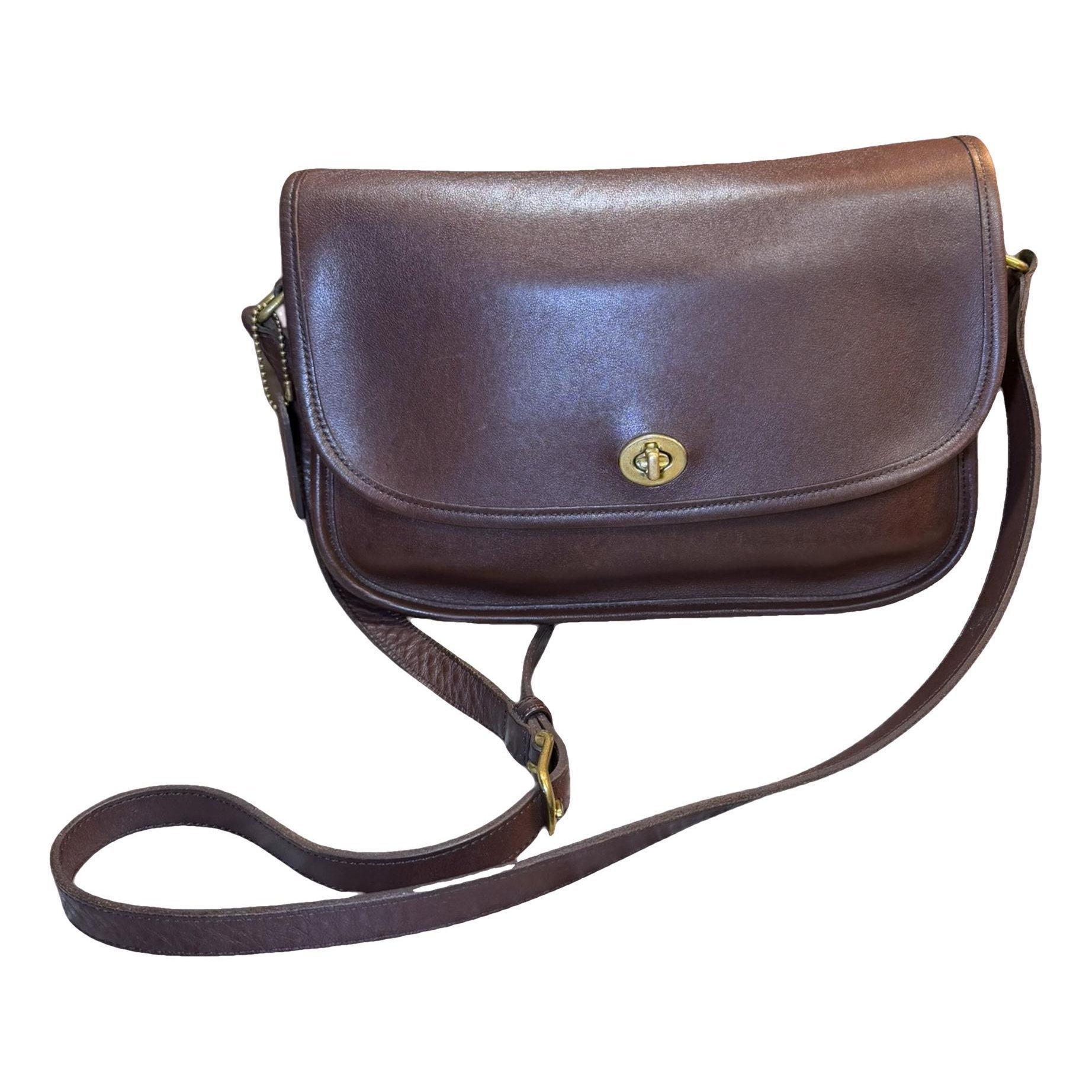 Leather crossbody bag