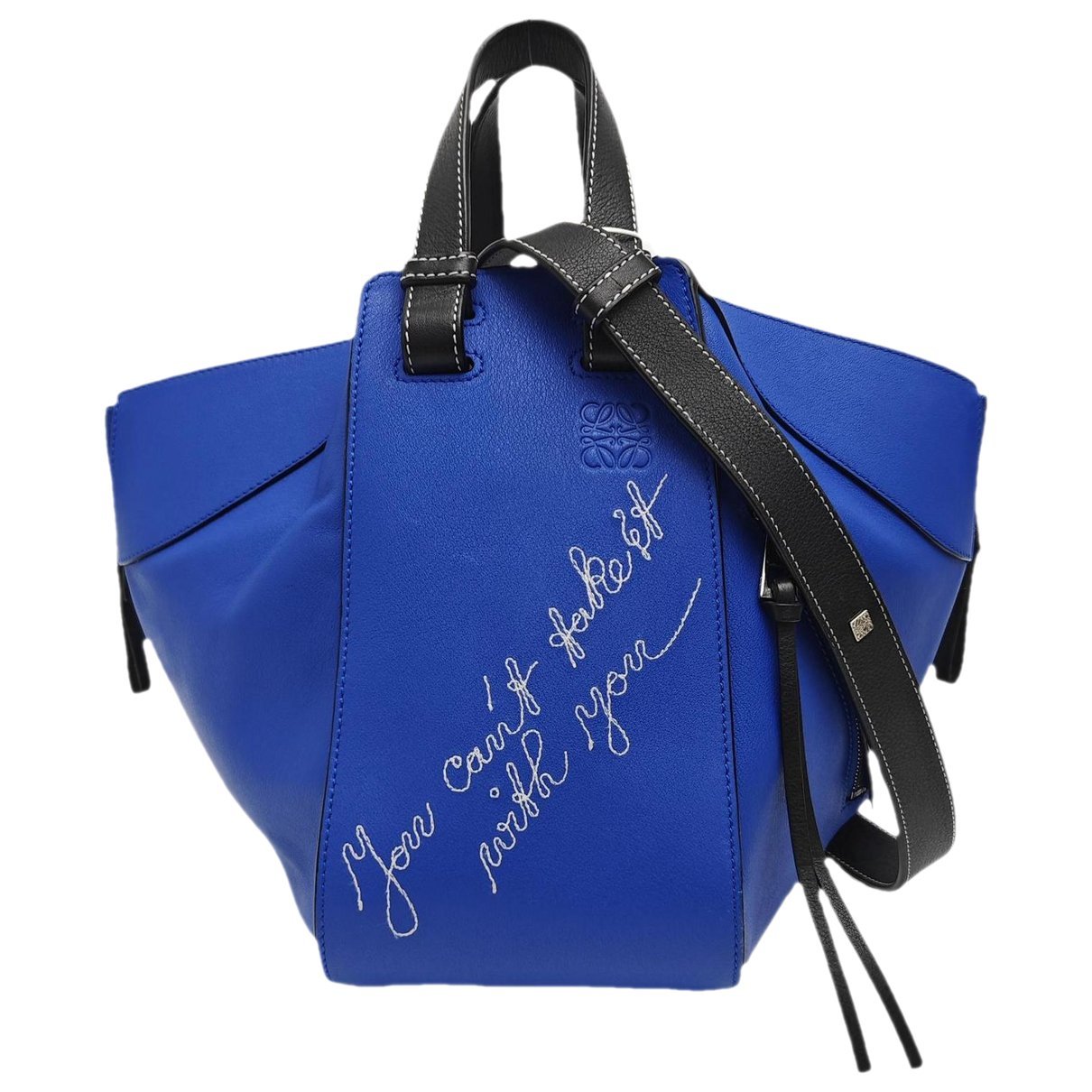 Hammock leather handbag
