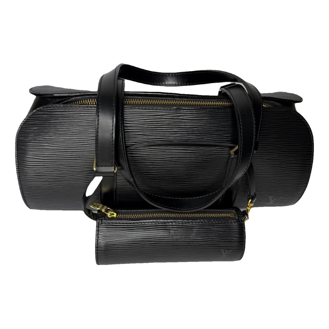 Soufflot Vintage leather handbag