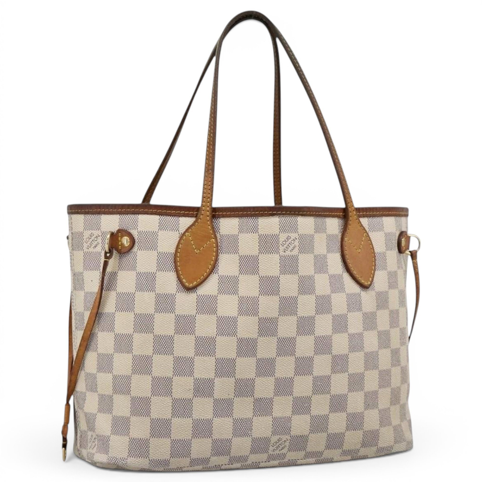 Neverfull leather tote