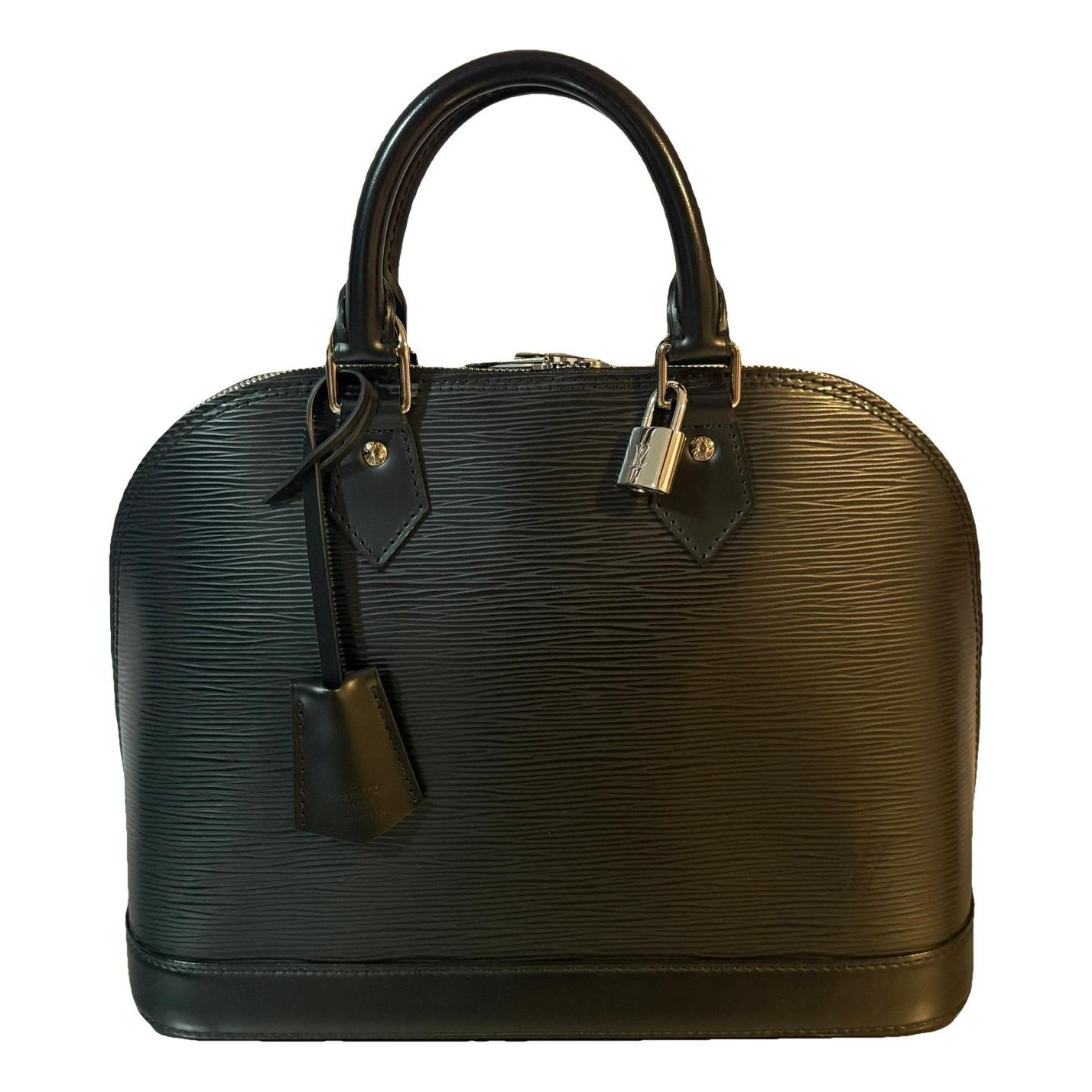 Louis Vuitton Alma leather handbag