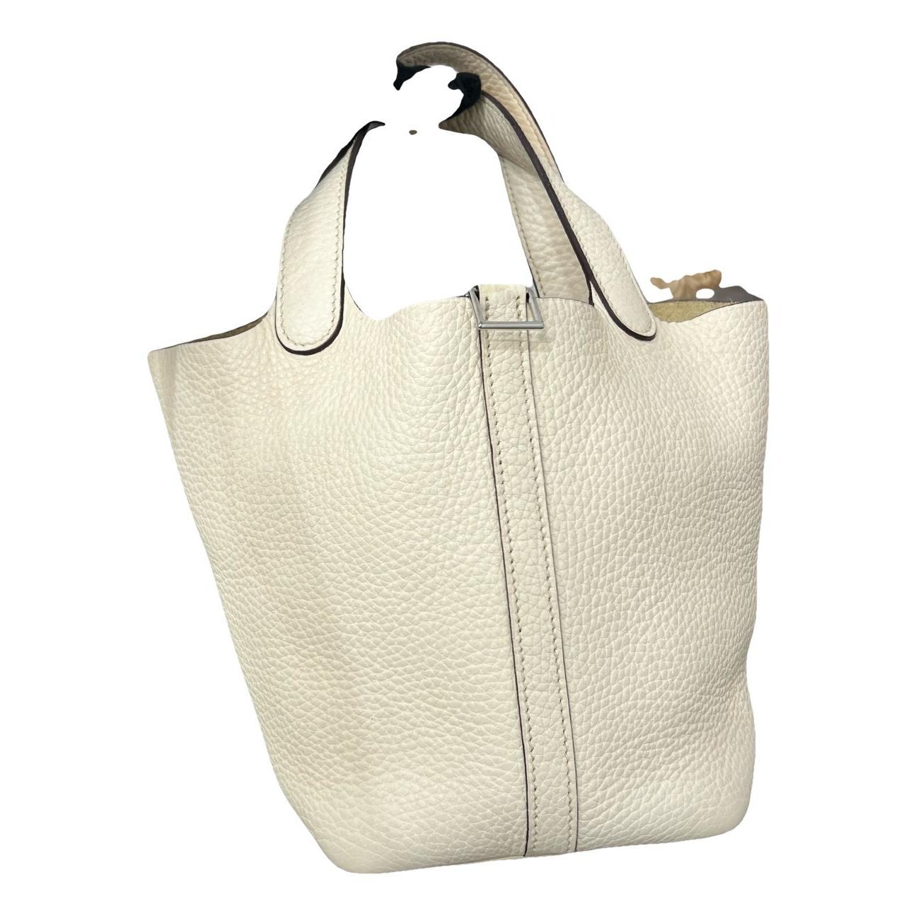 Picotin leather handbag