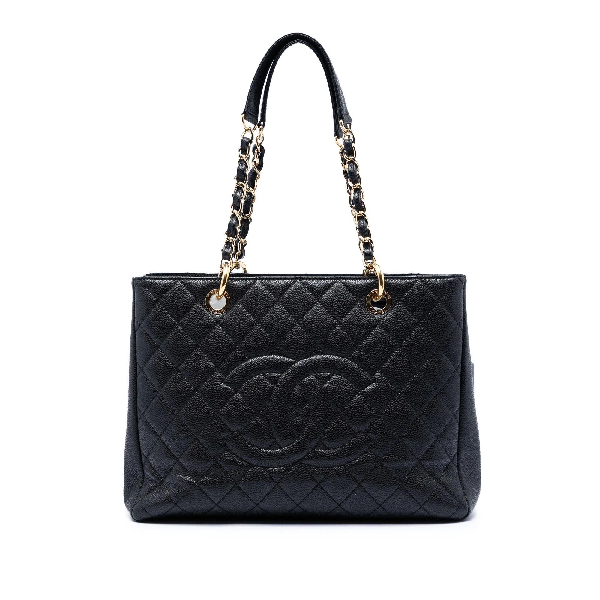 Grand shopping leather tote