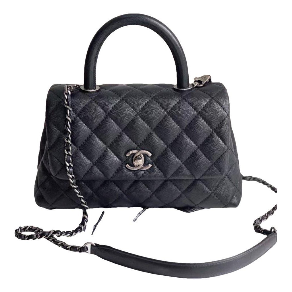 Coco Handle leather handbag