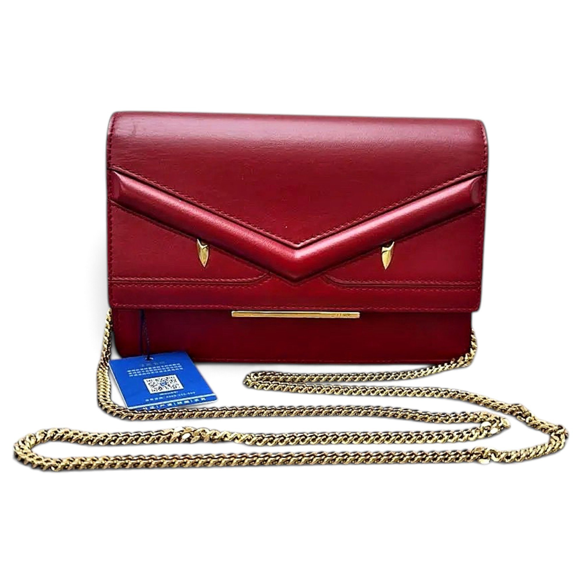 Leather crossbody bag