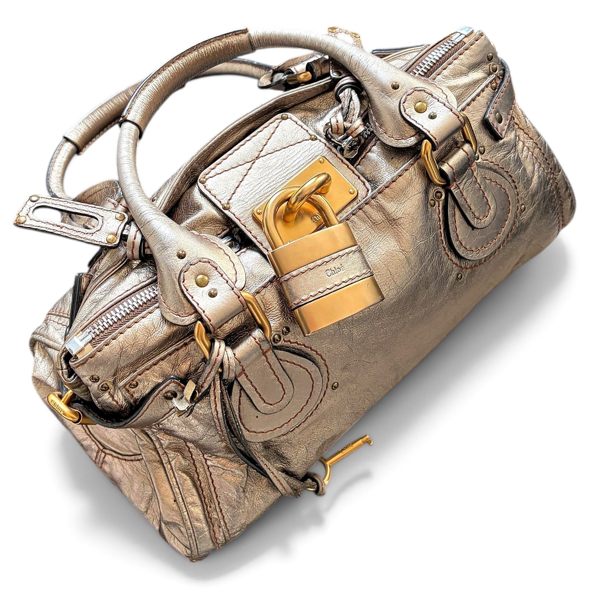 Paddington leather handbag
