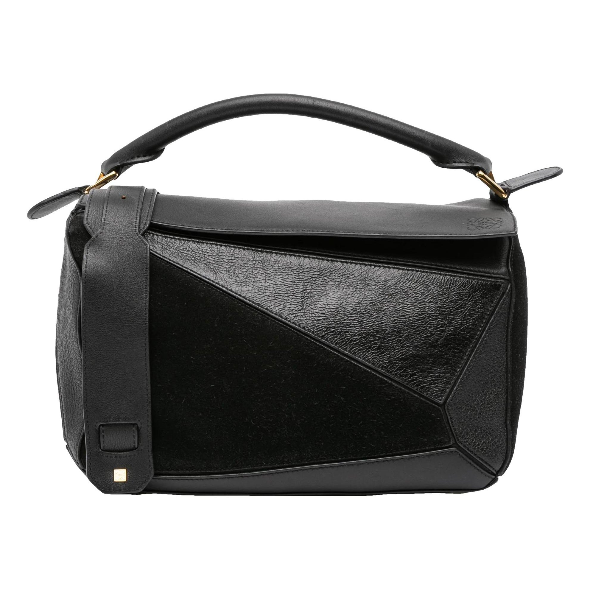 Loewe Puzzle leather satchel