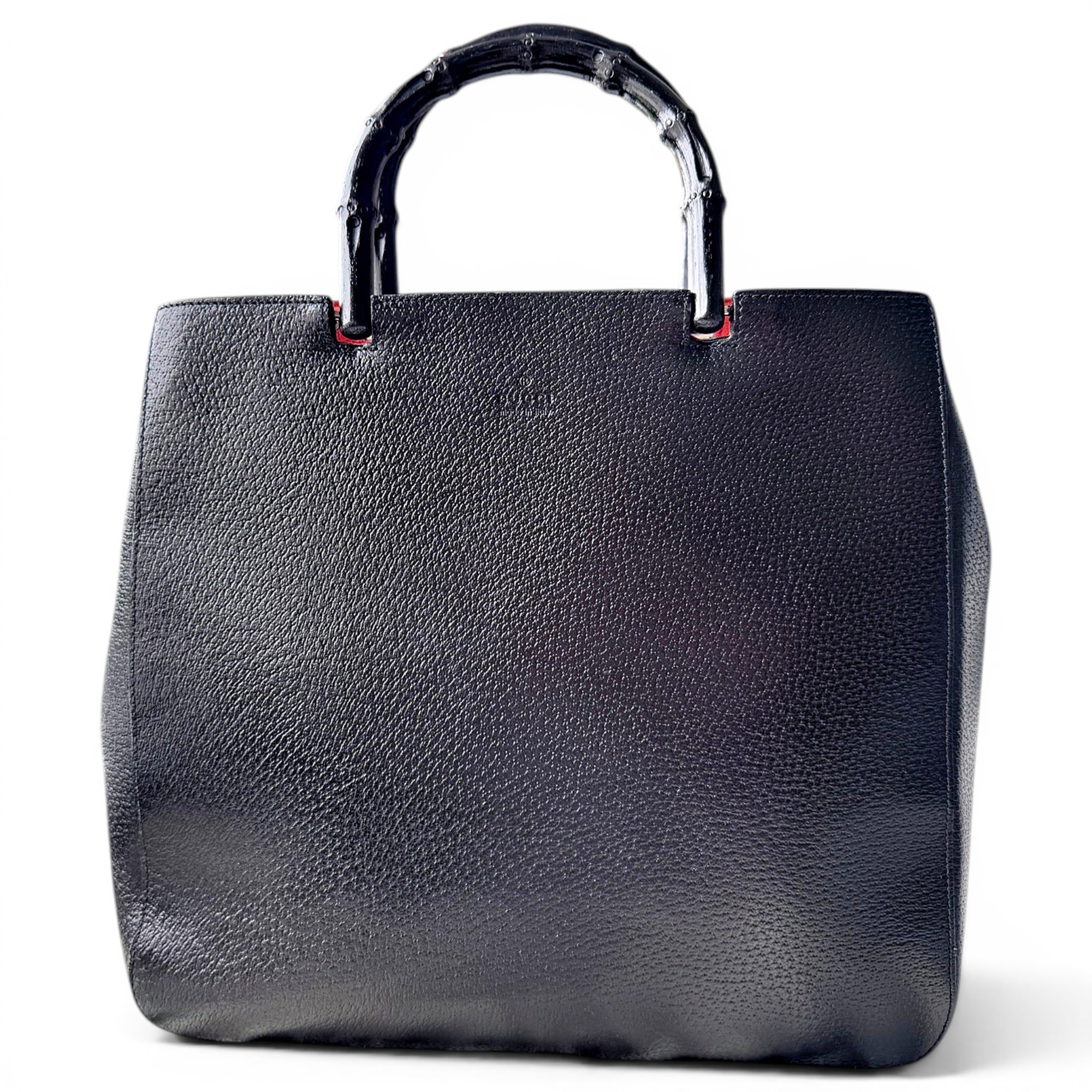 Vintage Bamboo leather handbag